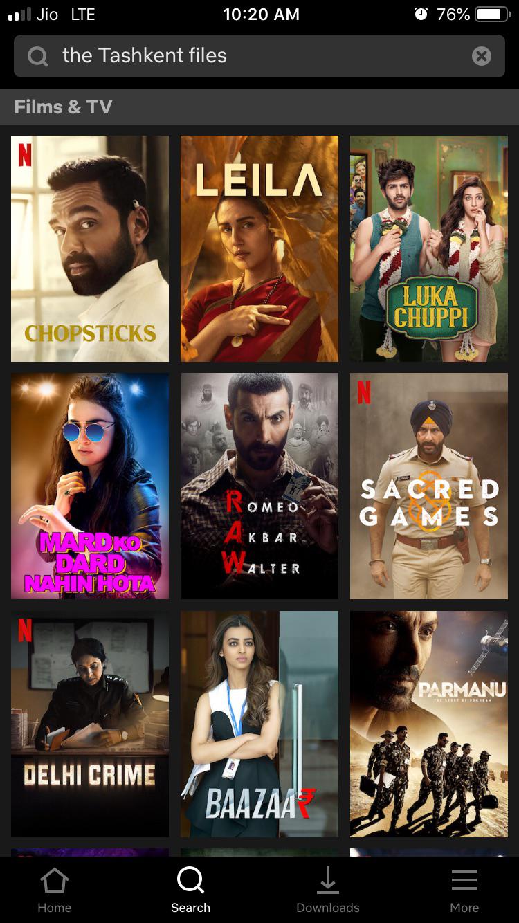 The Tashkent Files Was Supposed To Stream On Netflix On July