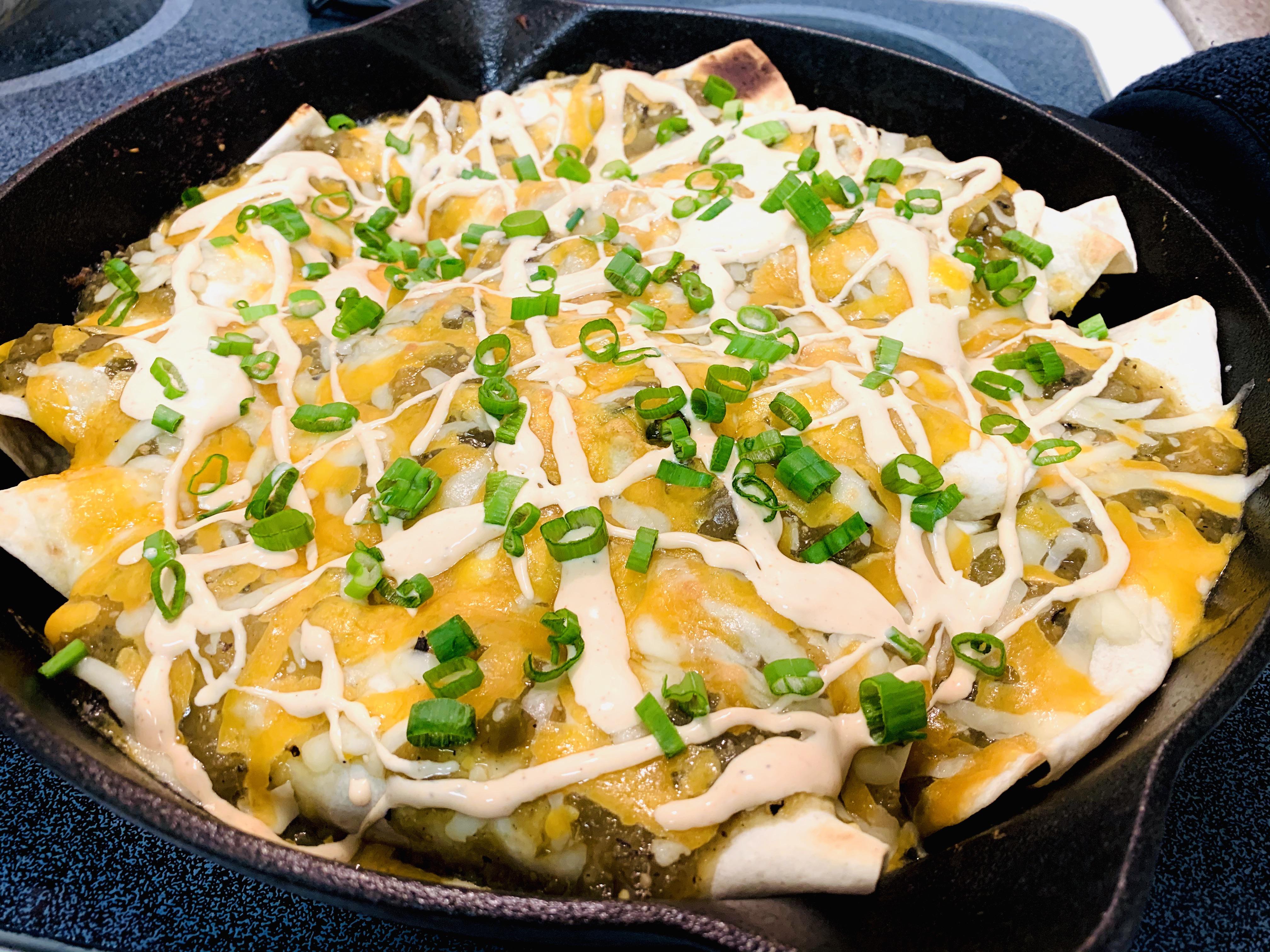 Salsa Verde Chicken Enchiladas r/hellofresh