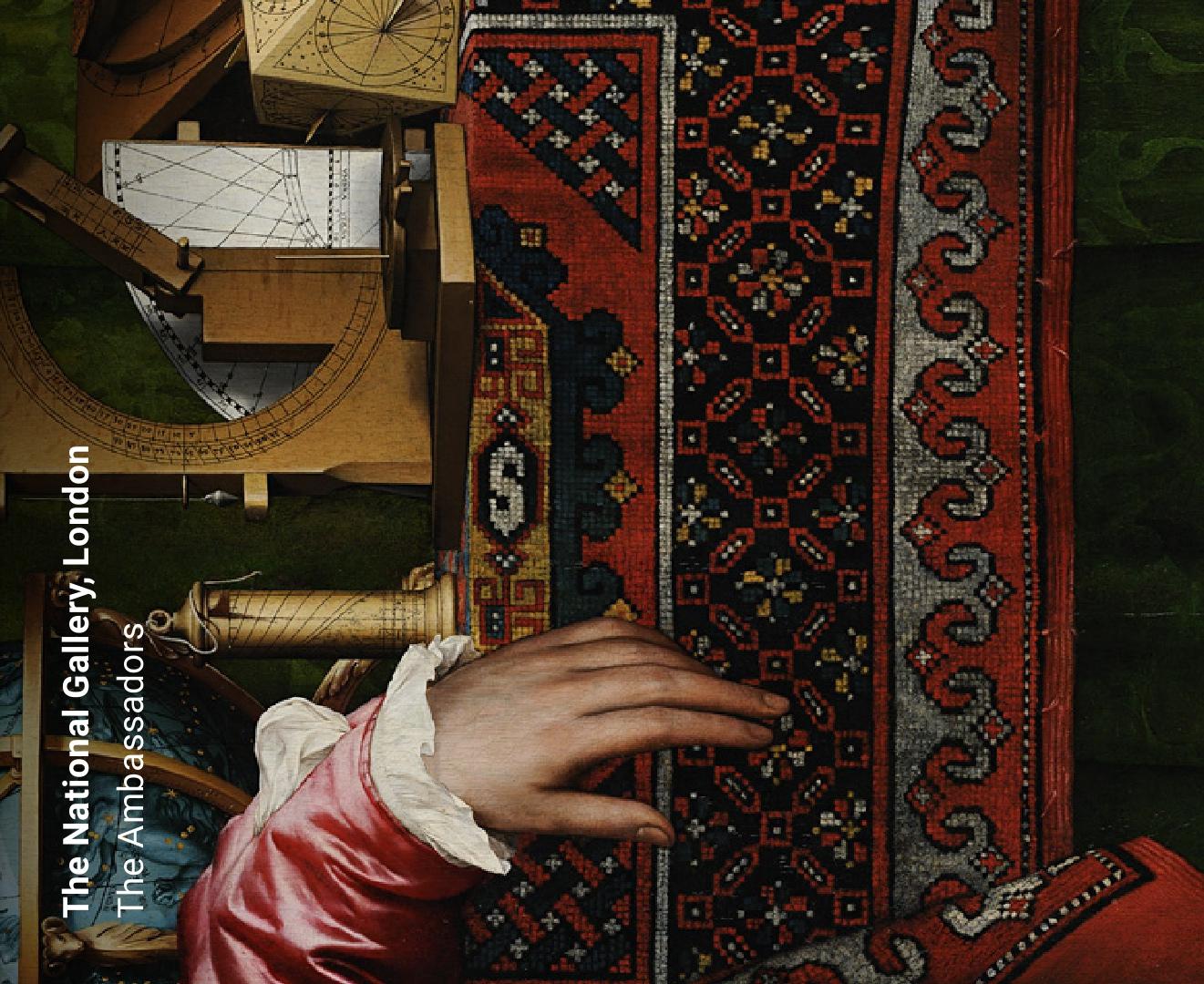 The S we all drew in middle school, in 1553's painting 'The ambassadors