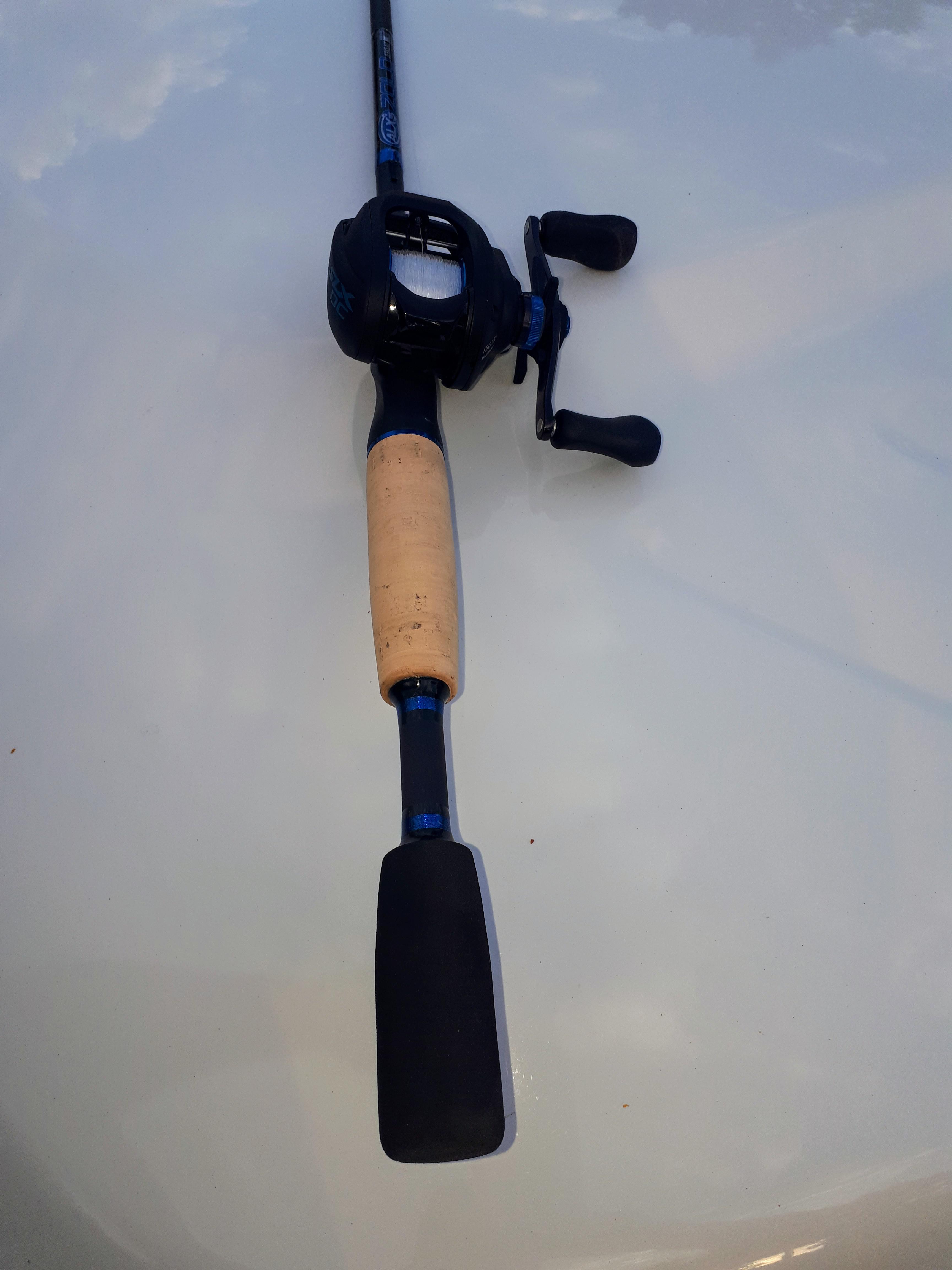 New Today my best jerkbait setup, slx dc on a ALX Zolo jerkbait rod. 12