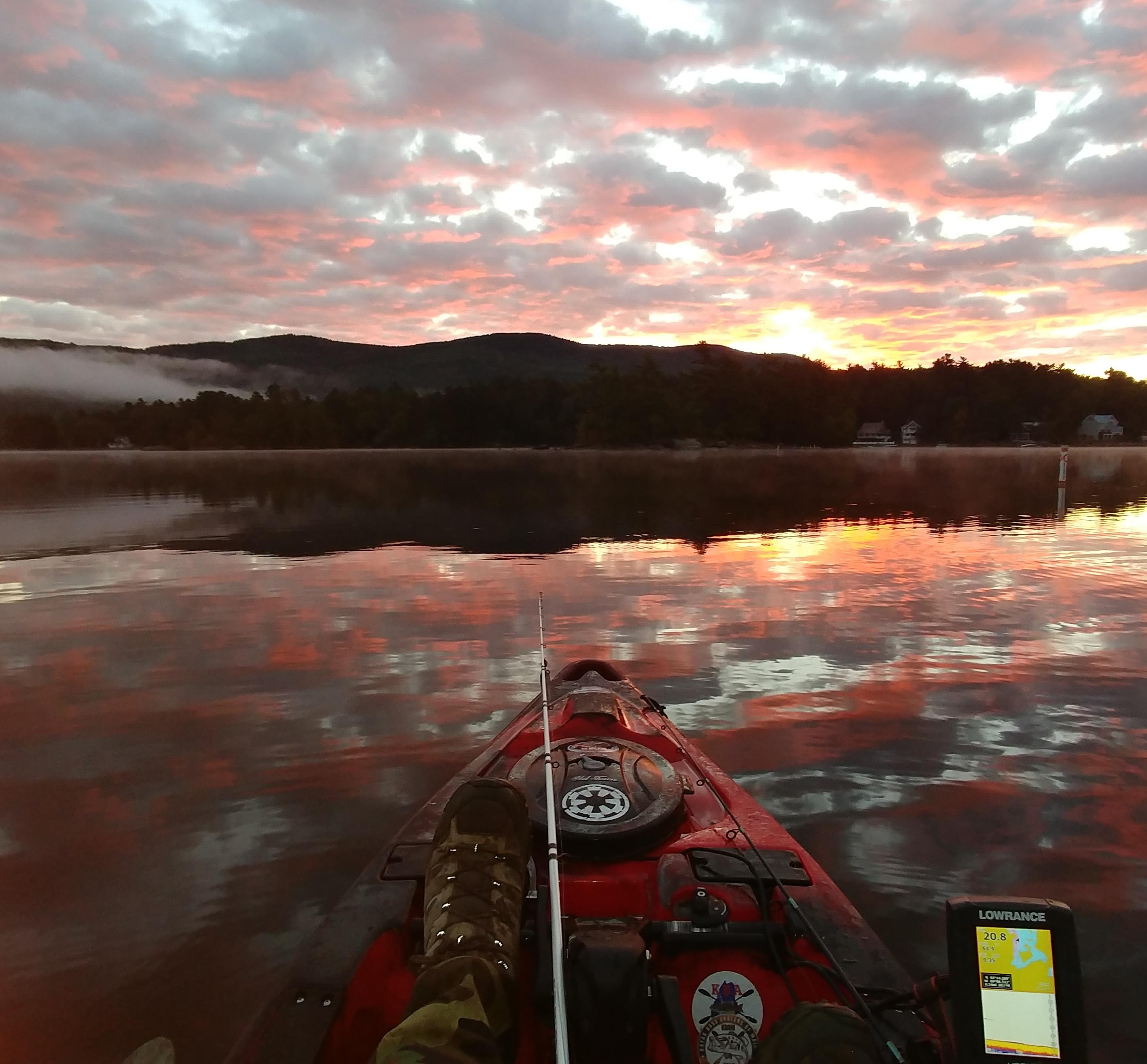 Kayak Fishing Maine in Fall 2018 r/pics