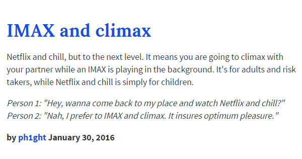 and chill is for children" funny