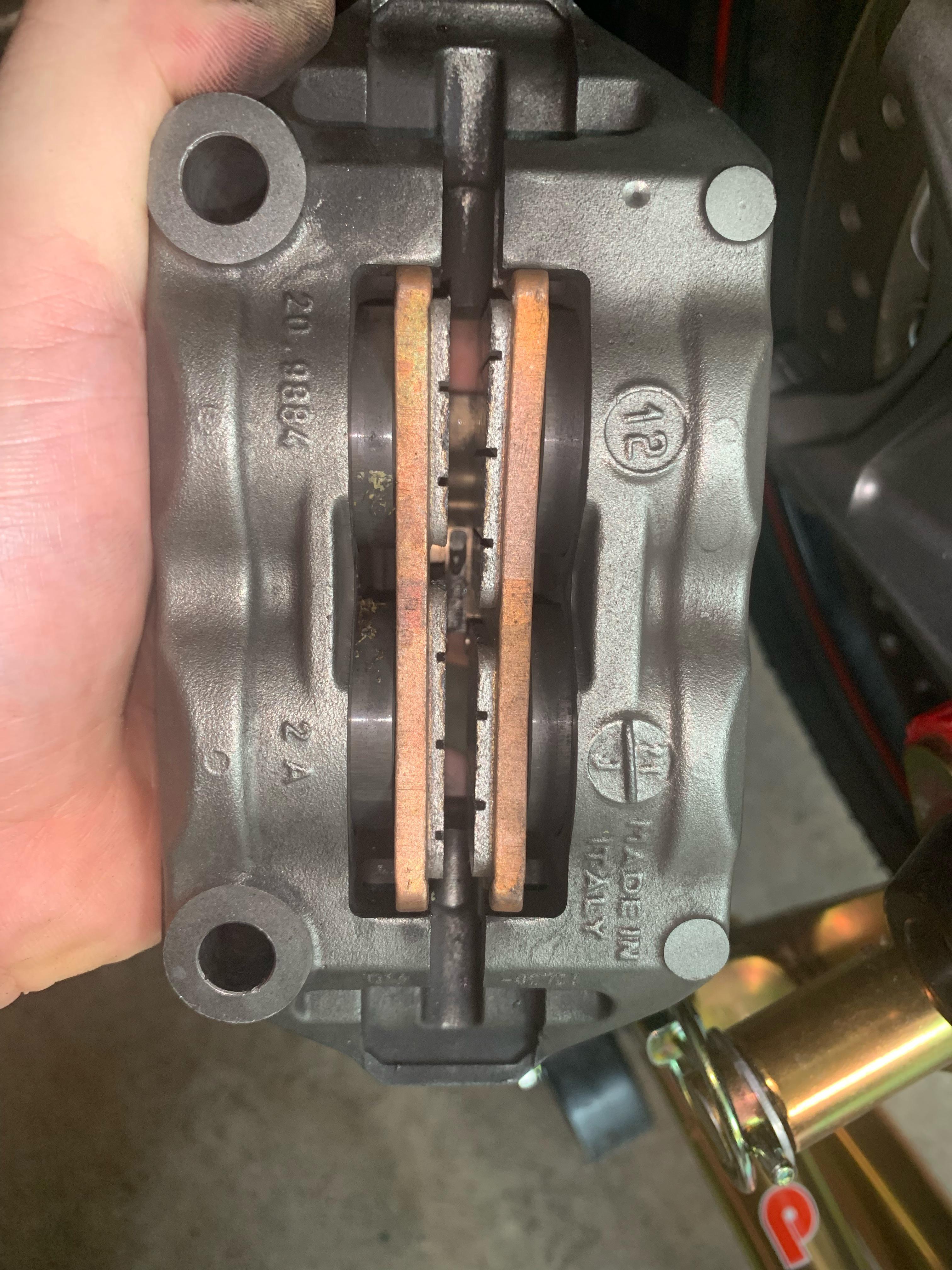 So what’s a good wear indicator for brake pads? r/Trackdays