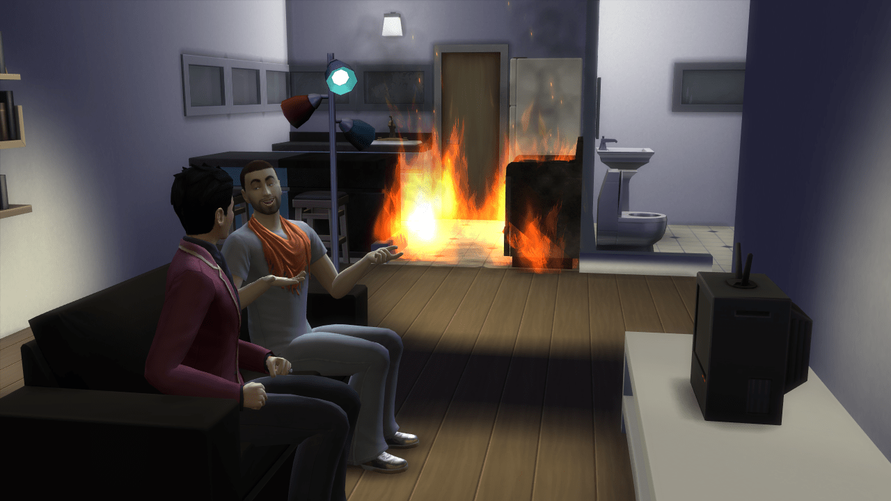 Is it just me or is the room a bit too warm right now? r/Sims4