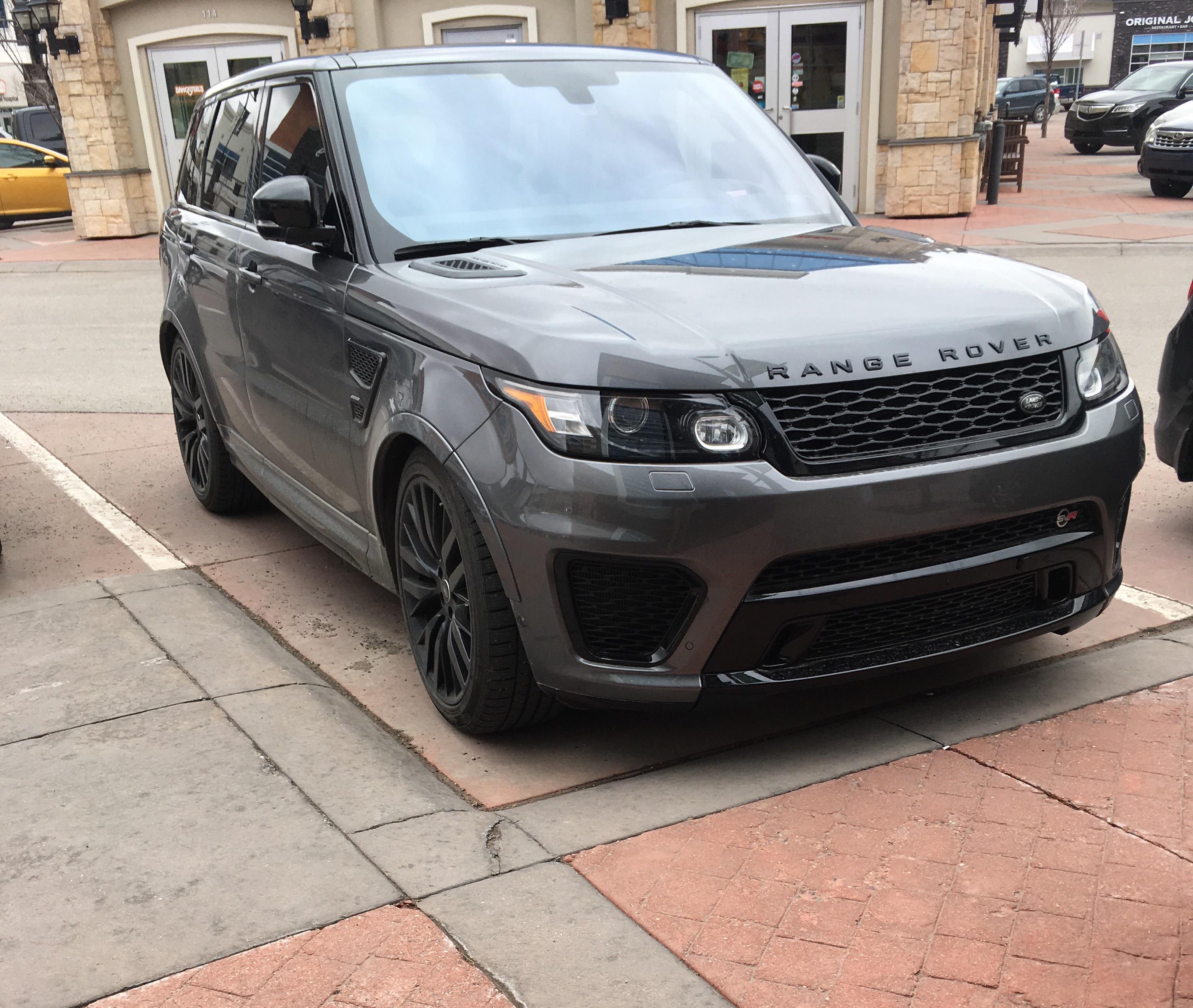 Range Rover Sport SVR in Calgary, AB r/spotted