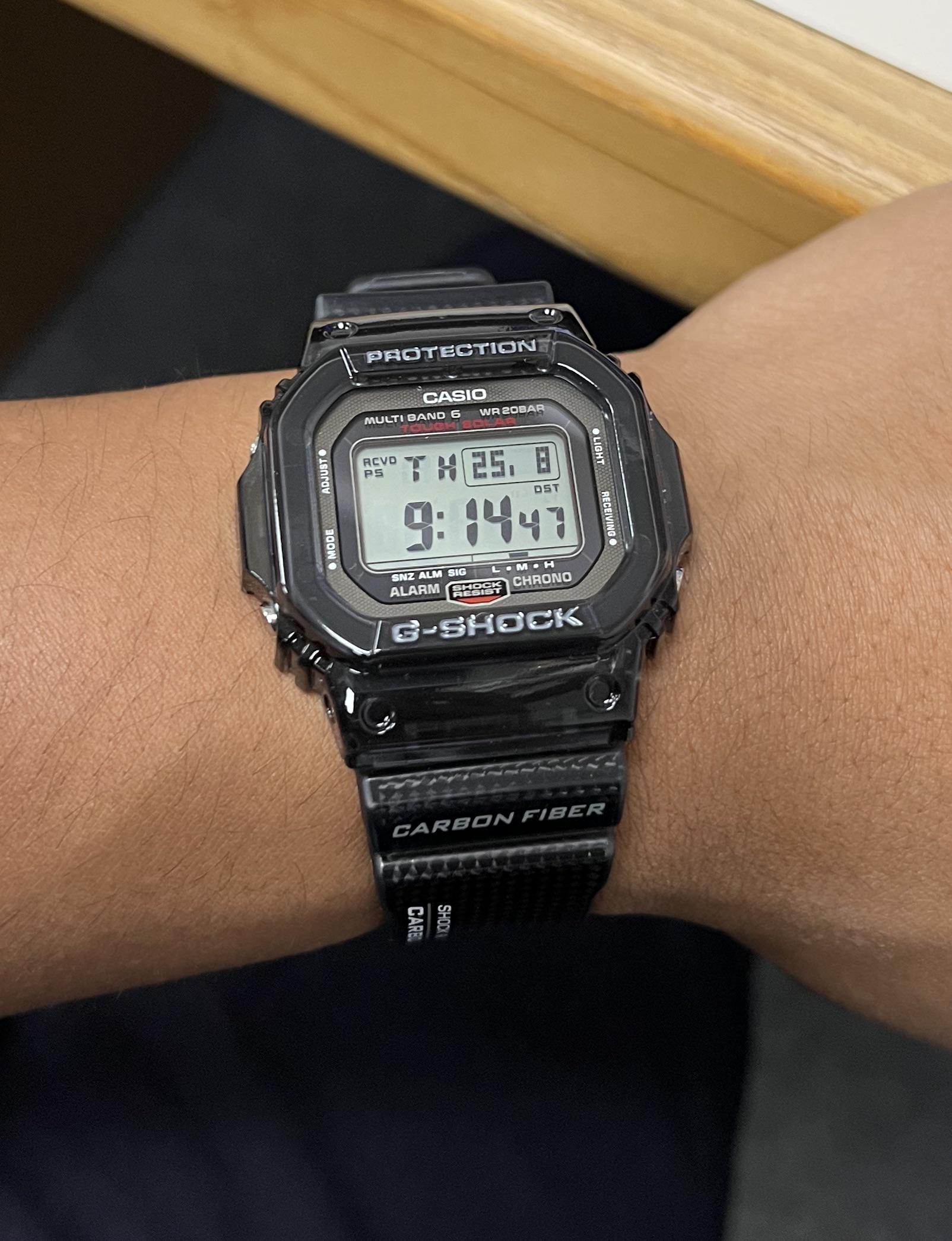 Ultimate God Tier Casio?! Carbon fibre, titanium, solar power, radio