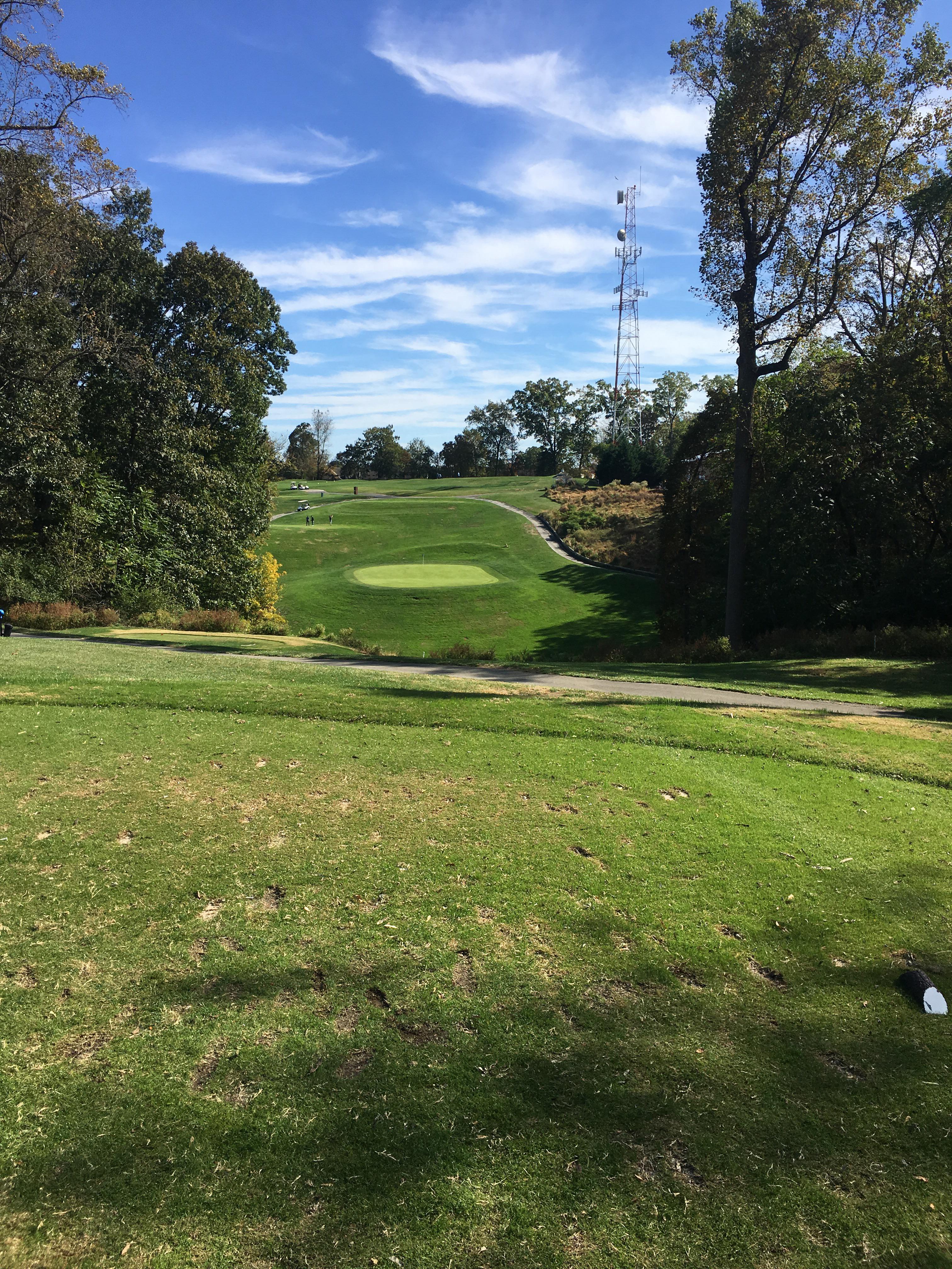 Down hill par 3s still a thing? Springfield CC. Hole 14 r/golf