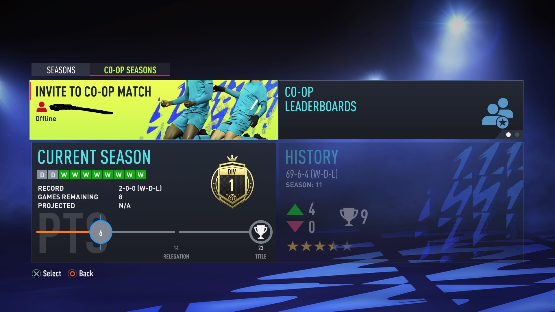 Is there anyone competent left playing FIFA 22 coop on PS4? UK