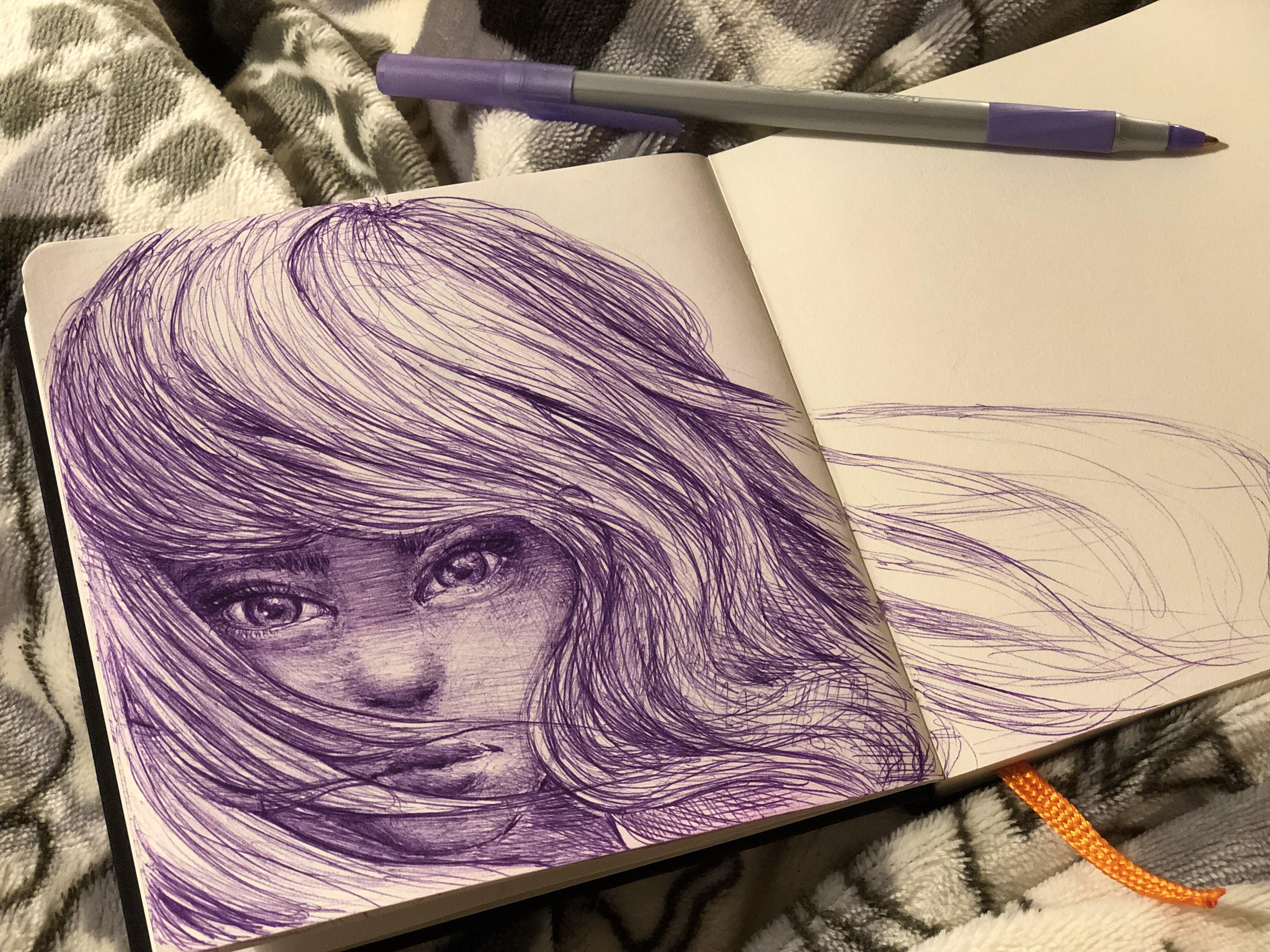 Some ballpoint pen practice r/drawing