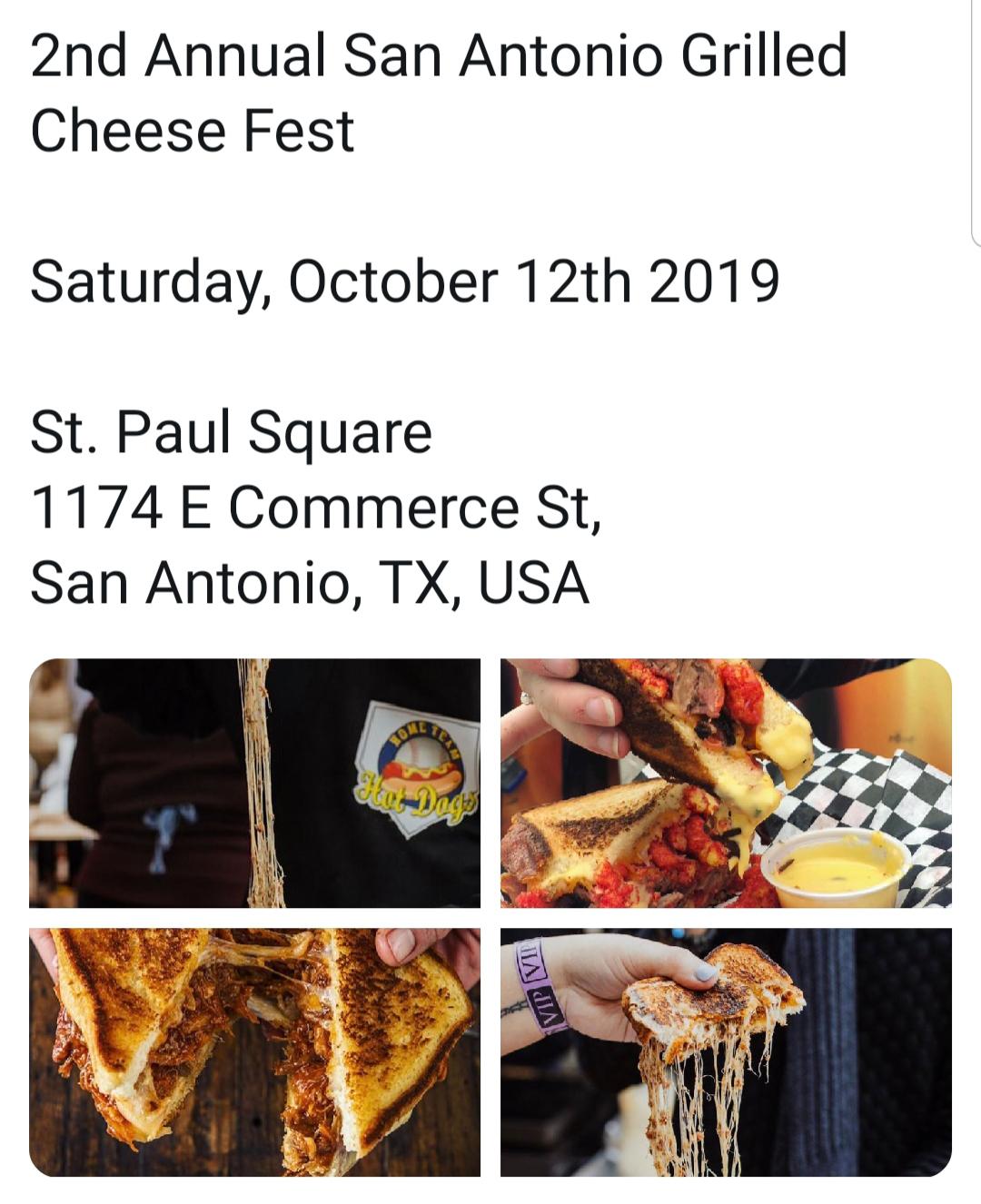 grilled cheese festival 2023 tampa A "grilled cheese" festival that only includes melts grilledcheese
