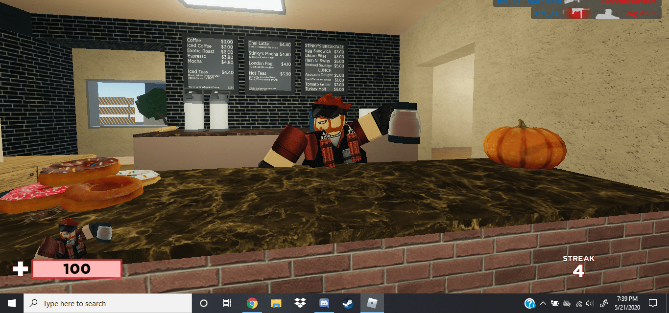 Annihilator got a job at Stinky's r/roblox_arsenal