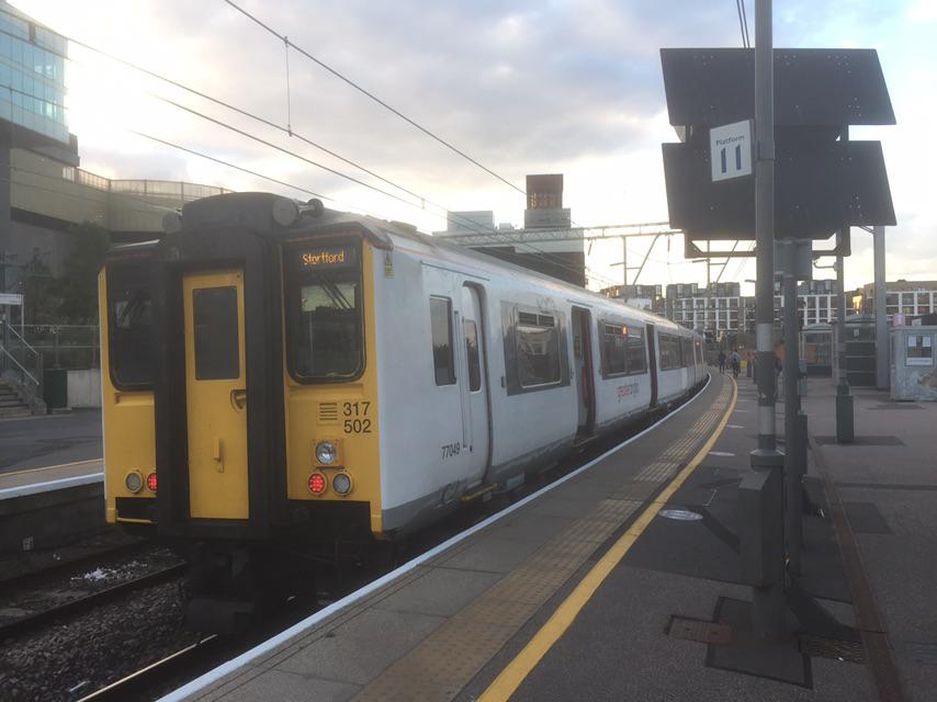 A dying breed Greater Anglia Class 317 Electric Multiple Unit (EMU) at