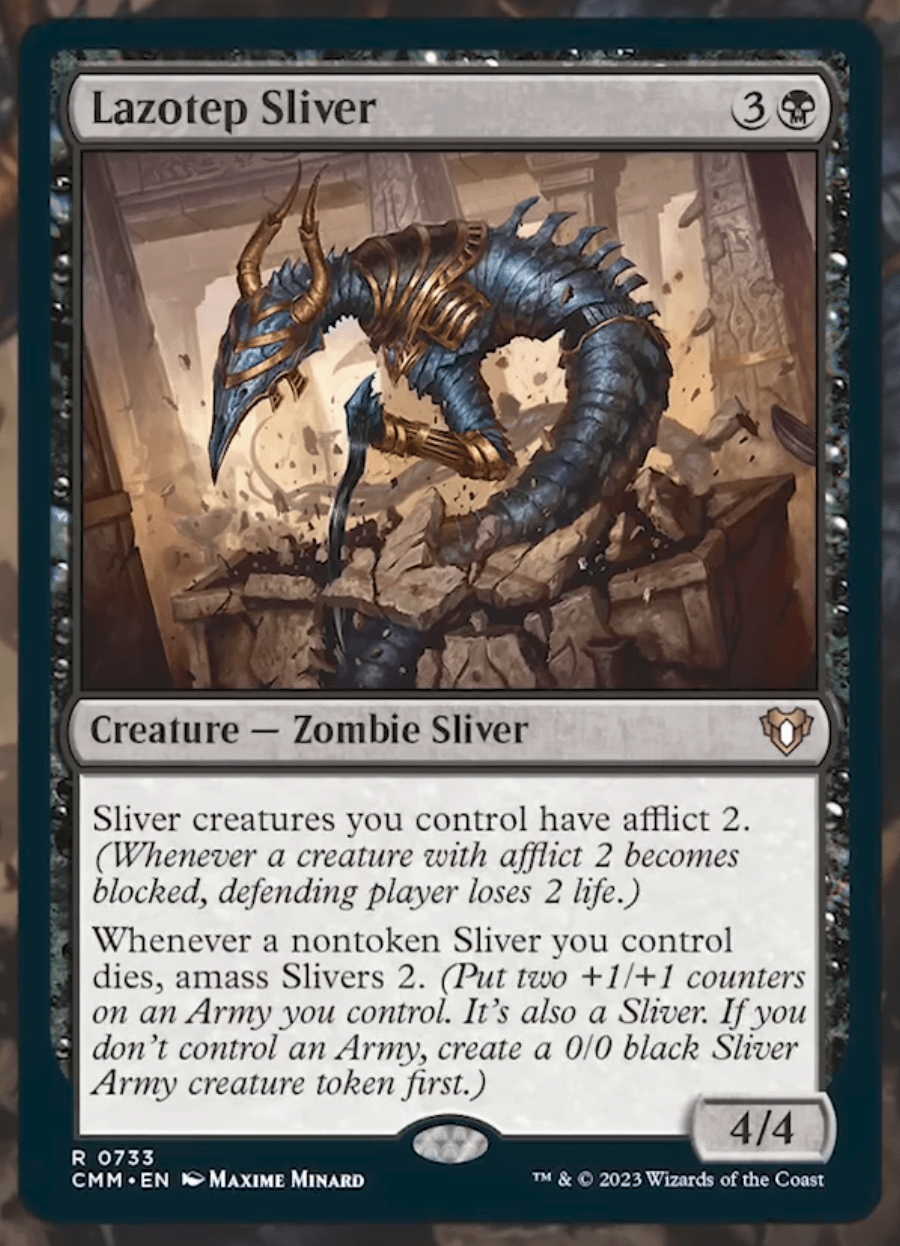 [CMM] Lazotep Sliver (Sliver Swarm Precon) at Home) r/magicTCG