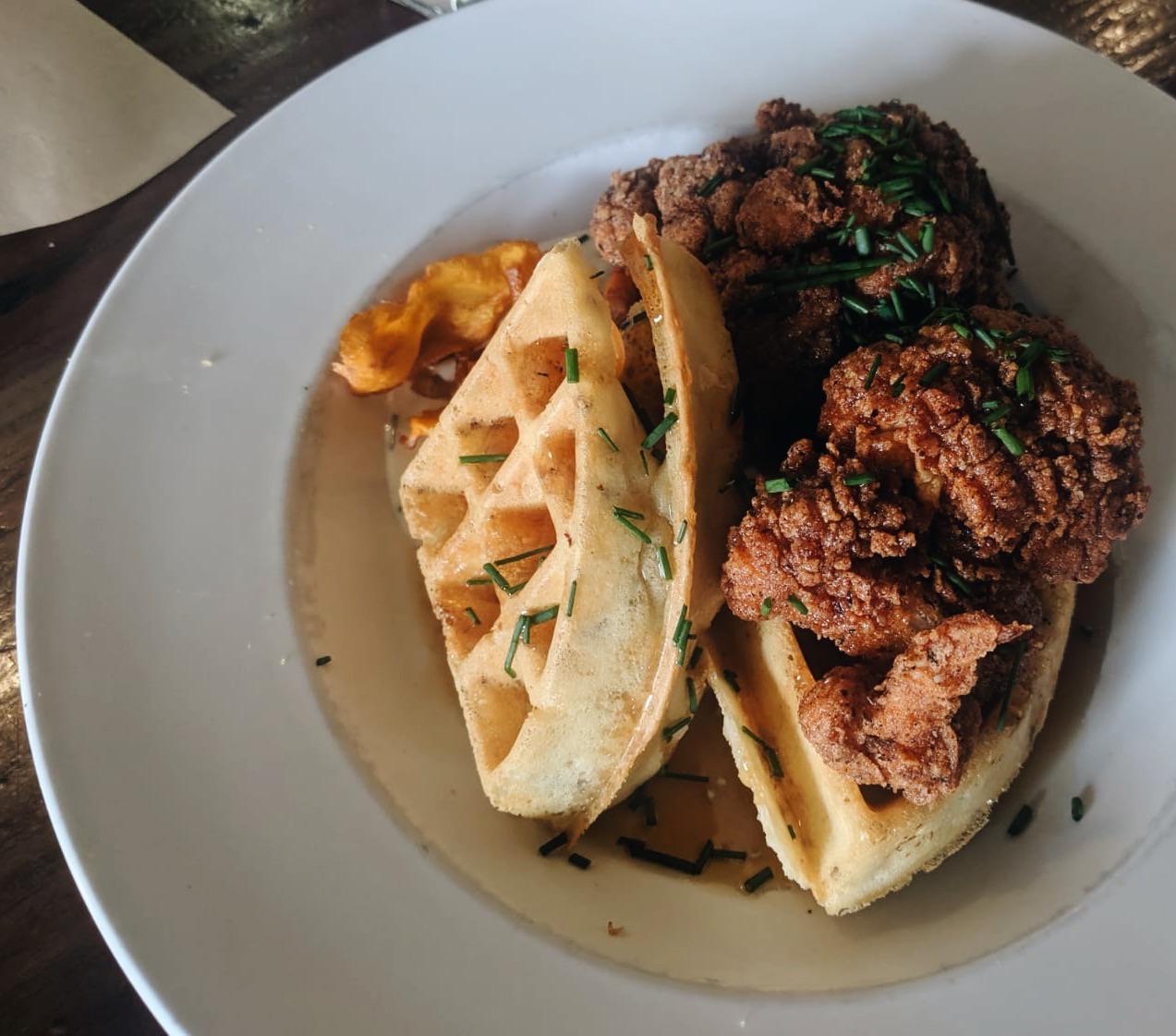 Chick’n and Waffles City’ O City in Denver, CO. r/vegan