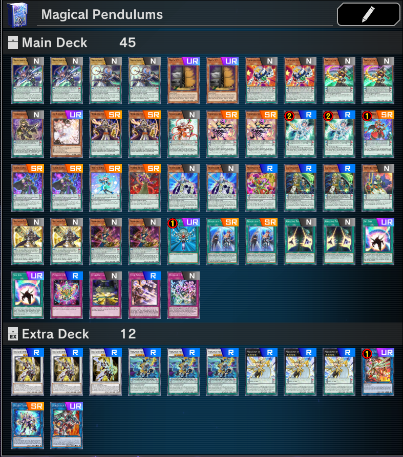 How's My Pendulum Magician Deck? r/masterduel
