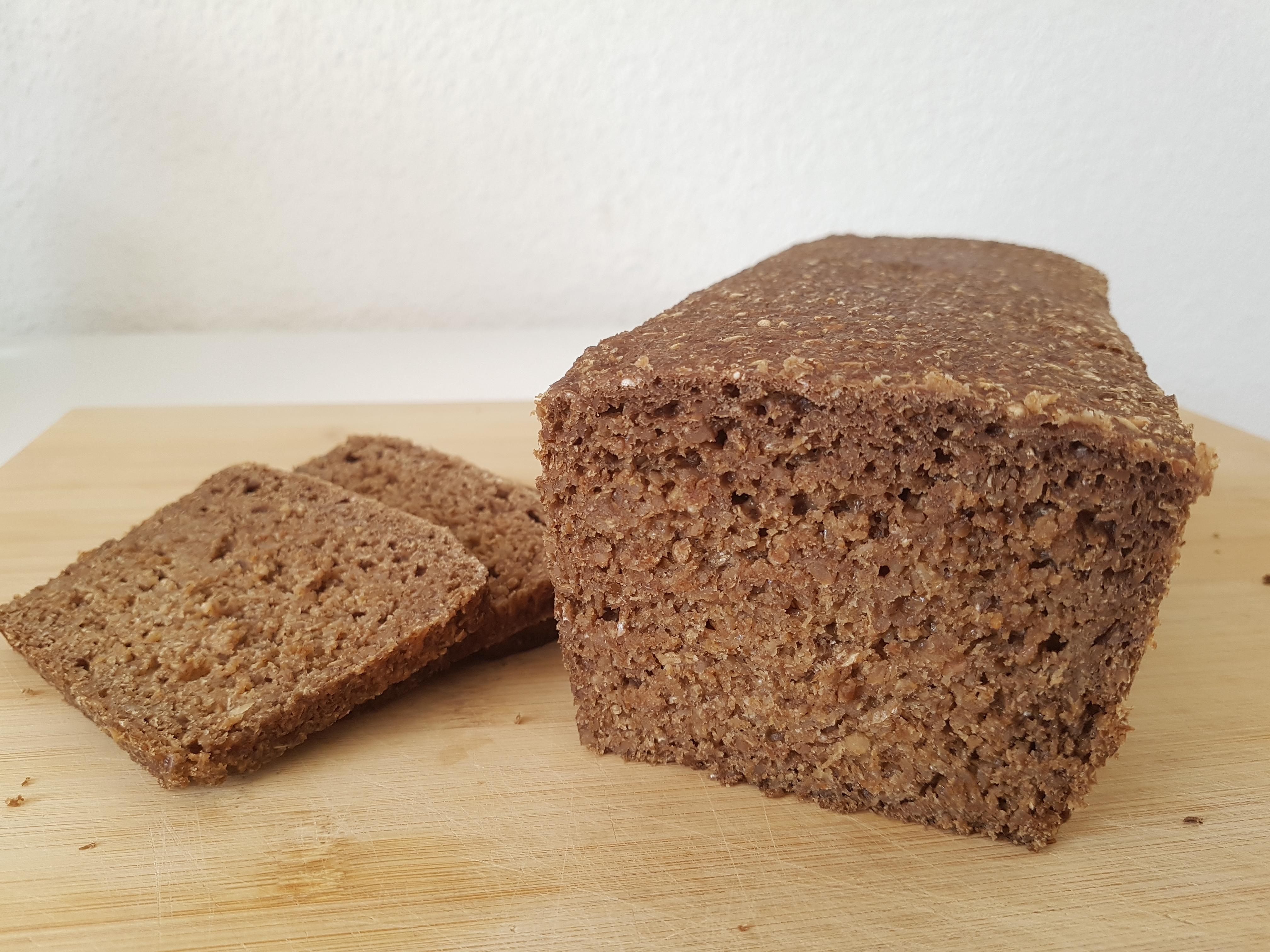 Traditional German Pumpernickel, made from coarsely ground rye and