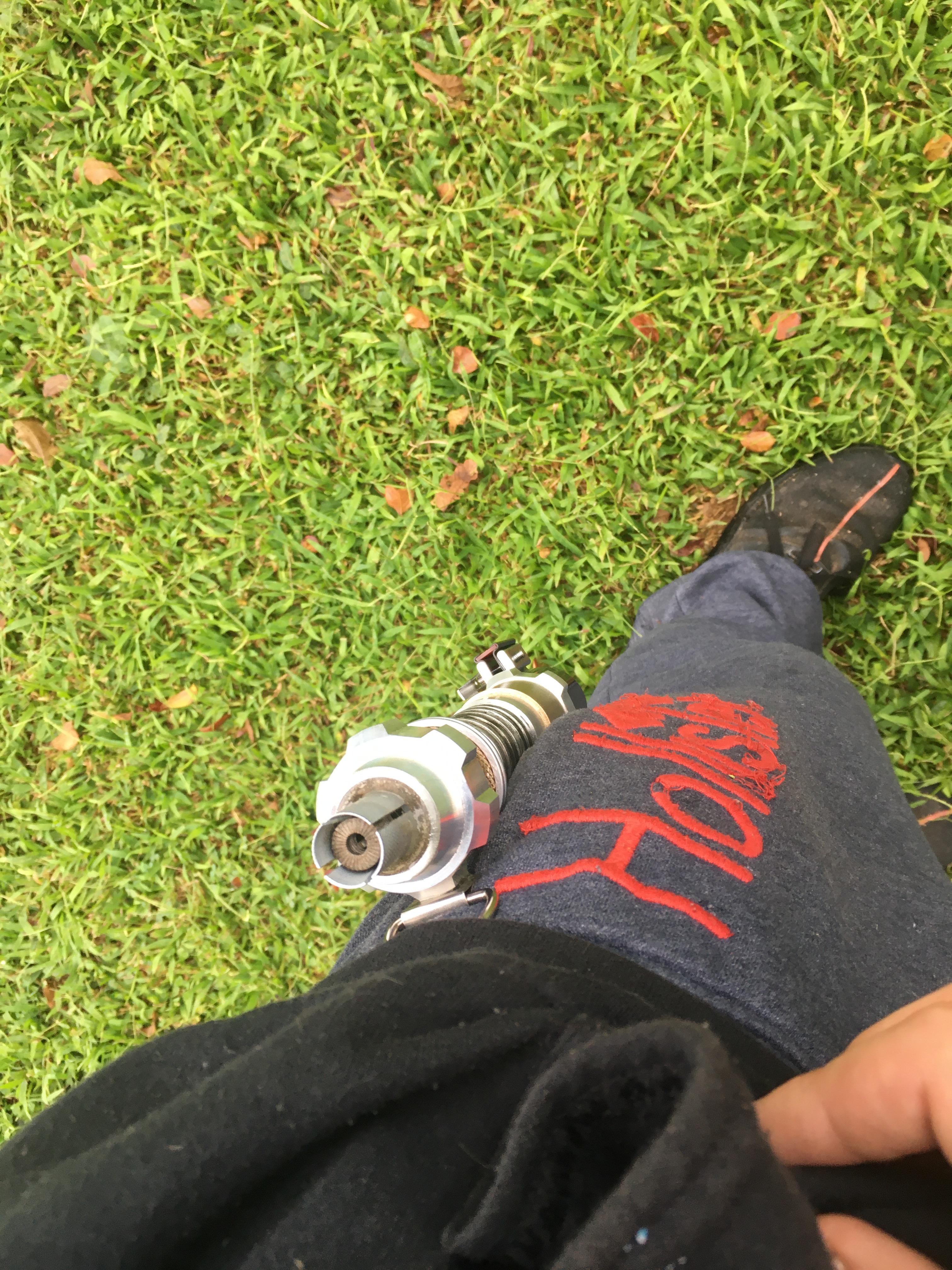 Anyone else just wear their sabers around for no reason ? lightsabers