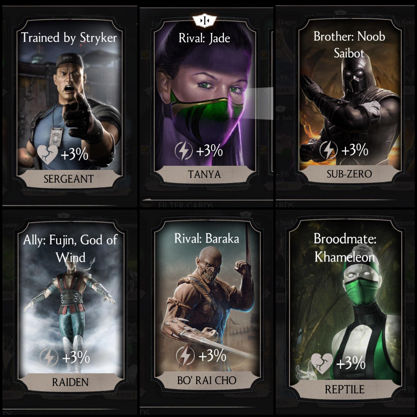 Throwback to when people thought these cards meant that the characters