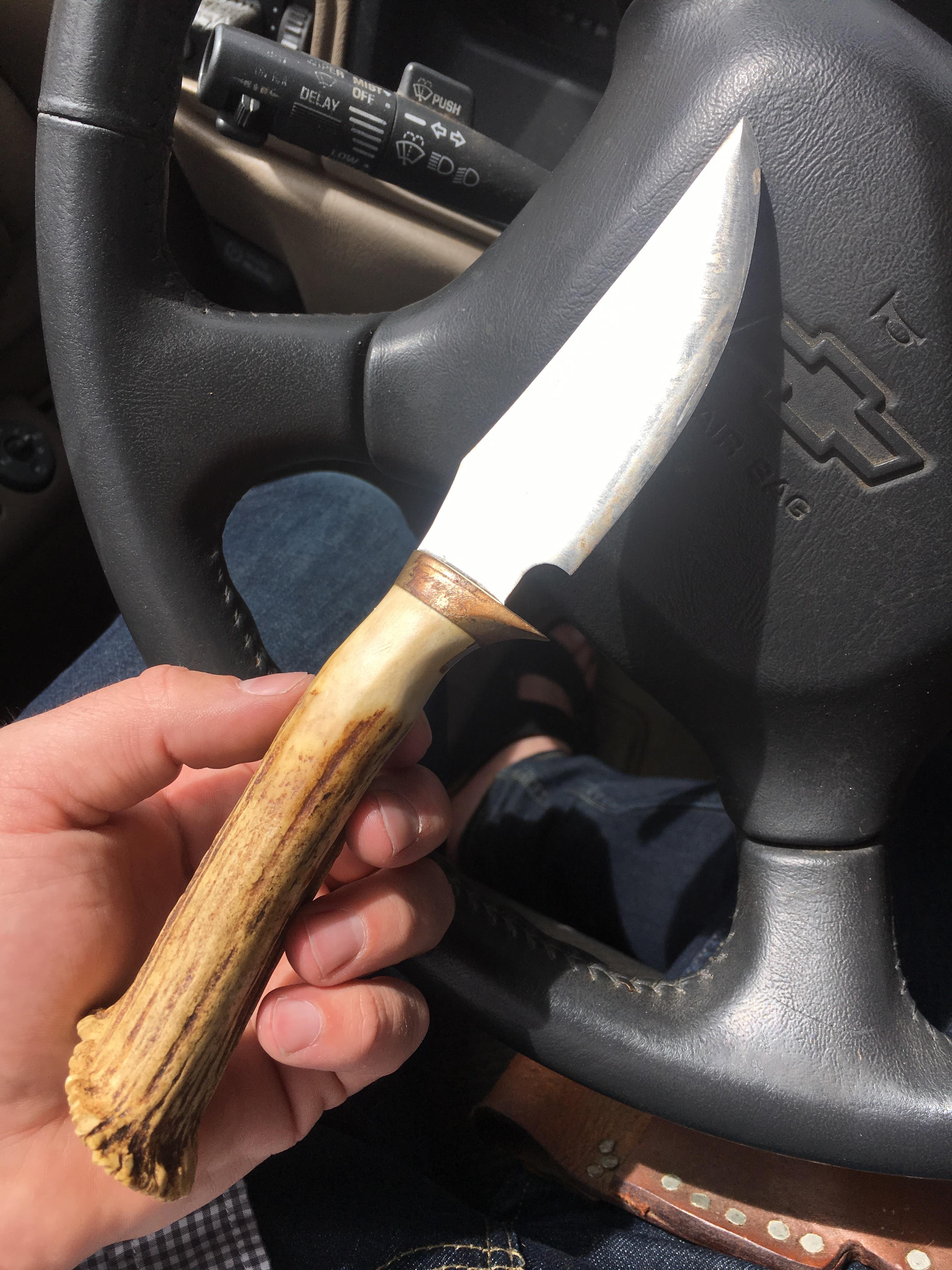 Picked up this handmade knife at a thrift shop for 10! It has ‘Sweeney