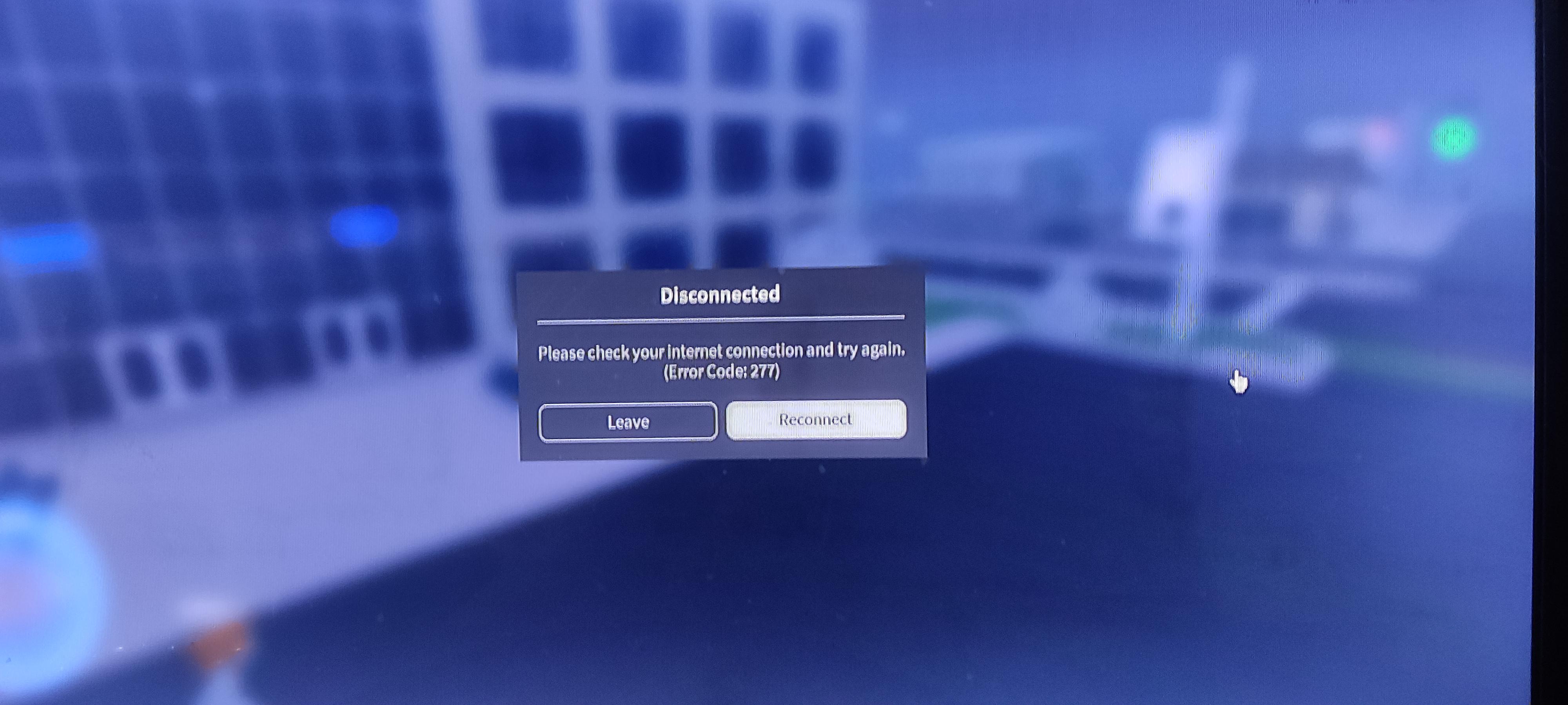 Keep getting disconnect from several games like Erlc, Brm5, RON
