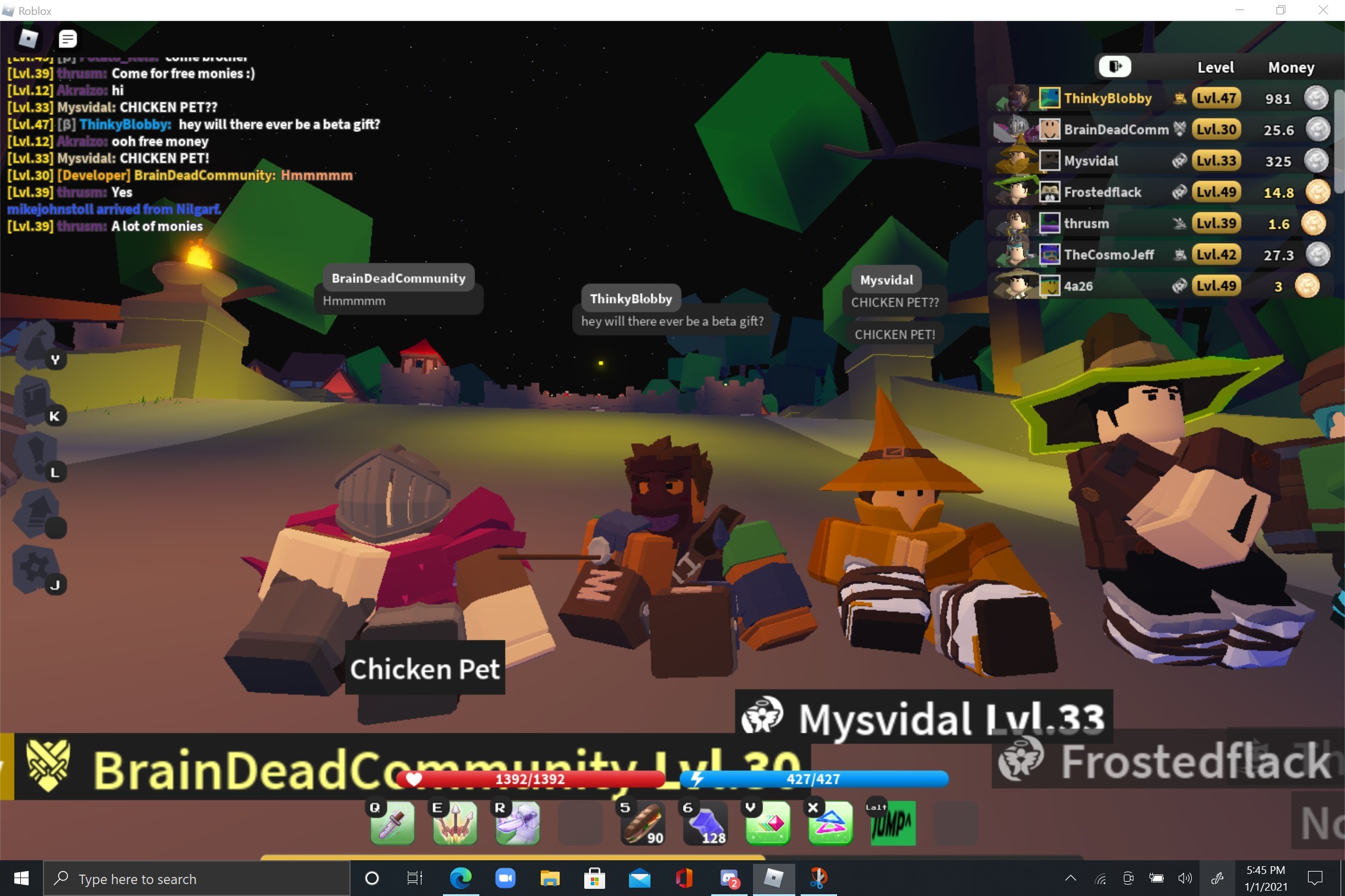 Colosseum shenanigans Vesteria