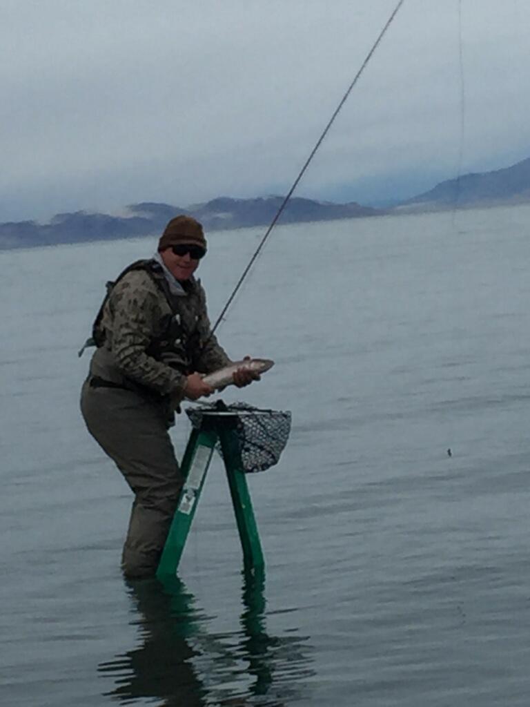 This was my first ladder fish out of Pyramid lake r/flyfishing