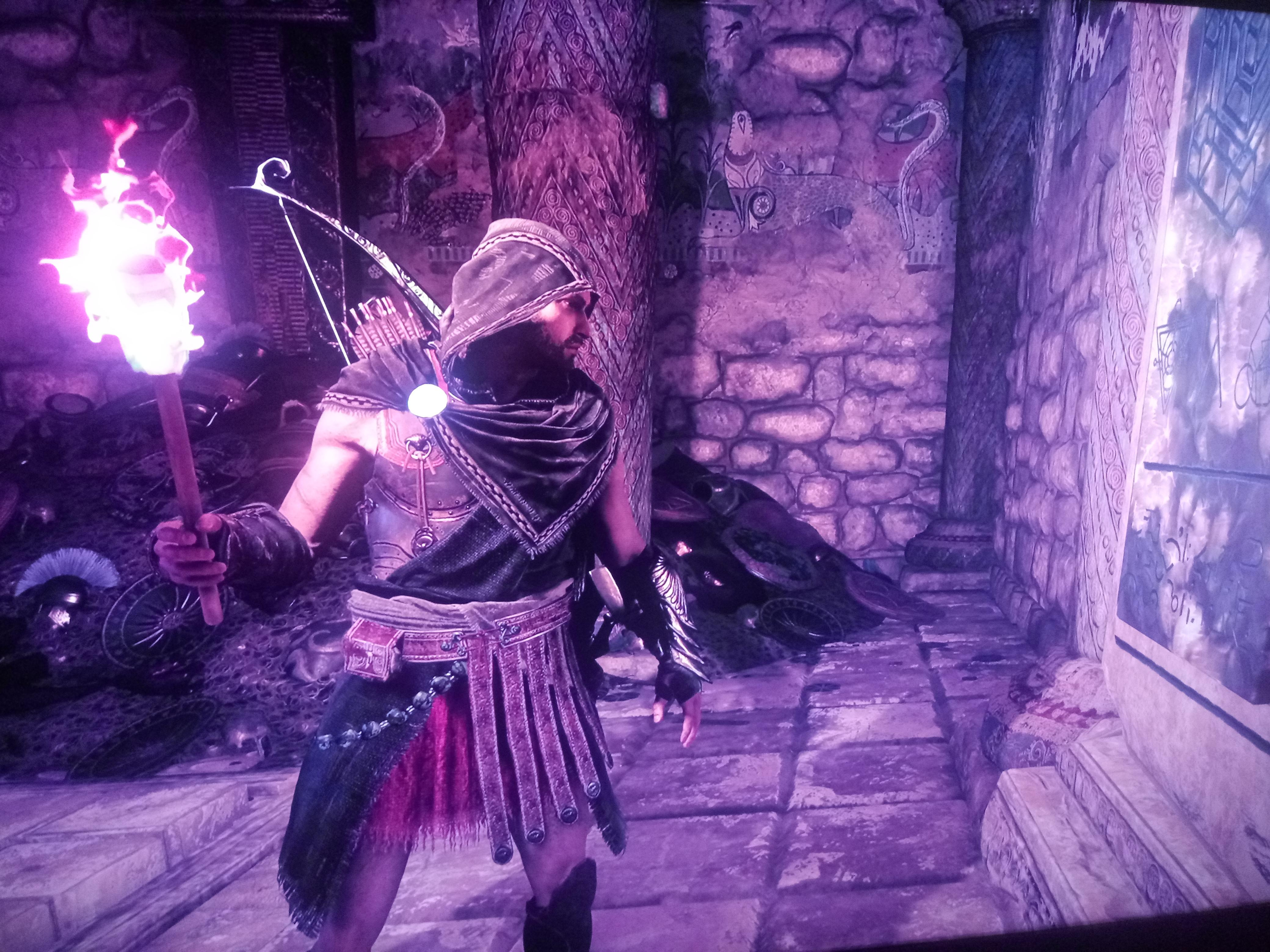 Anyone not get a skill point from the Destroyed House of Oinomaos in