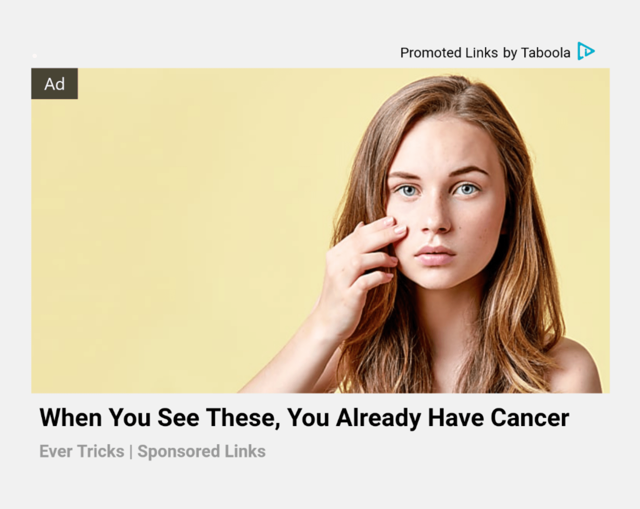If you have eyes you have cancer. clickbait