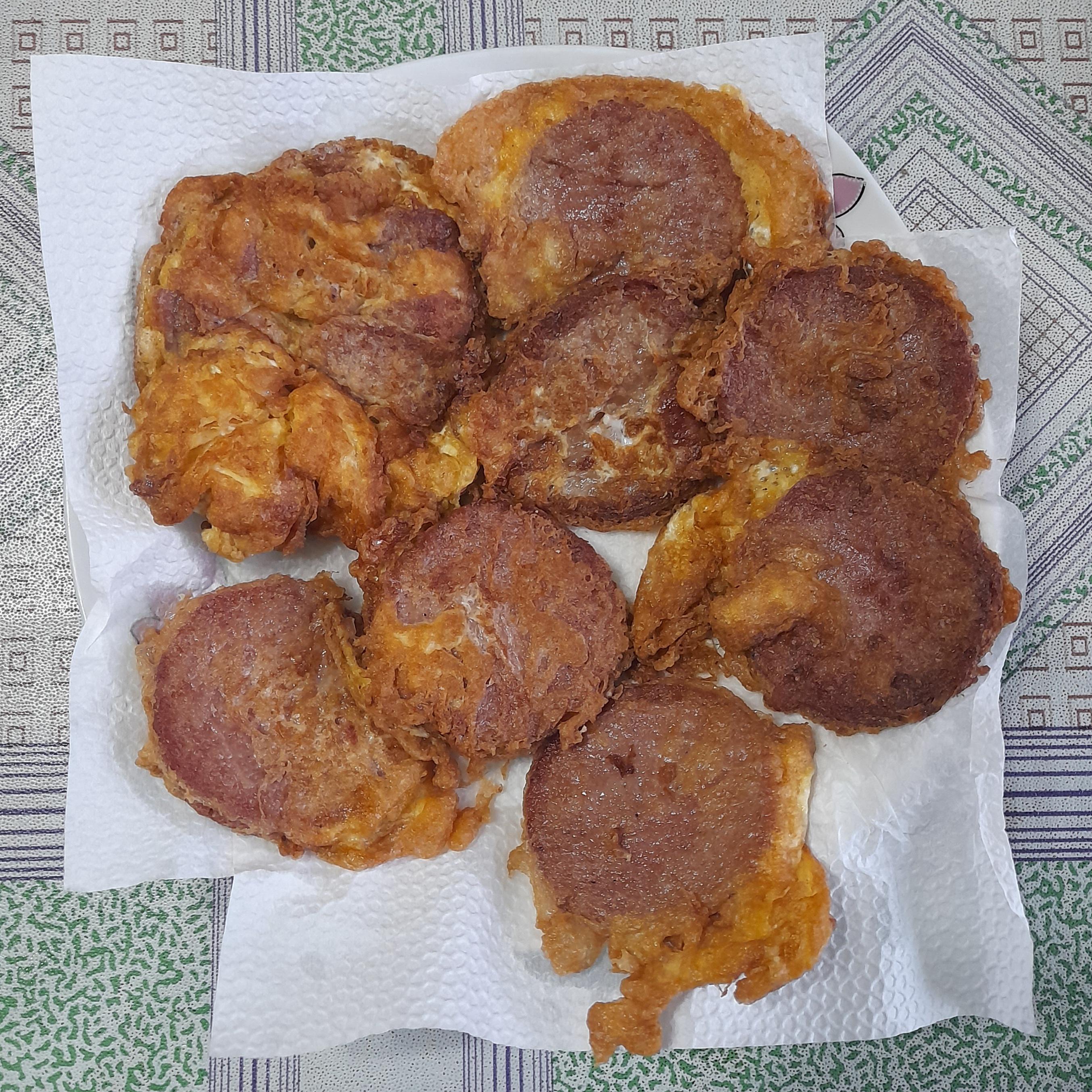 Beef loaf with eggs r/filipinofood