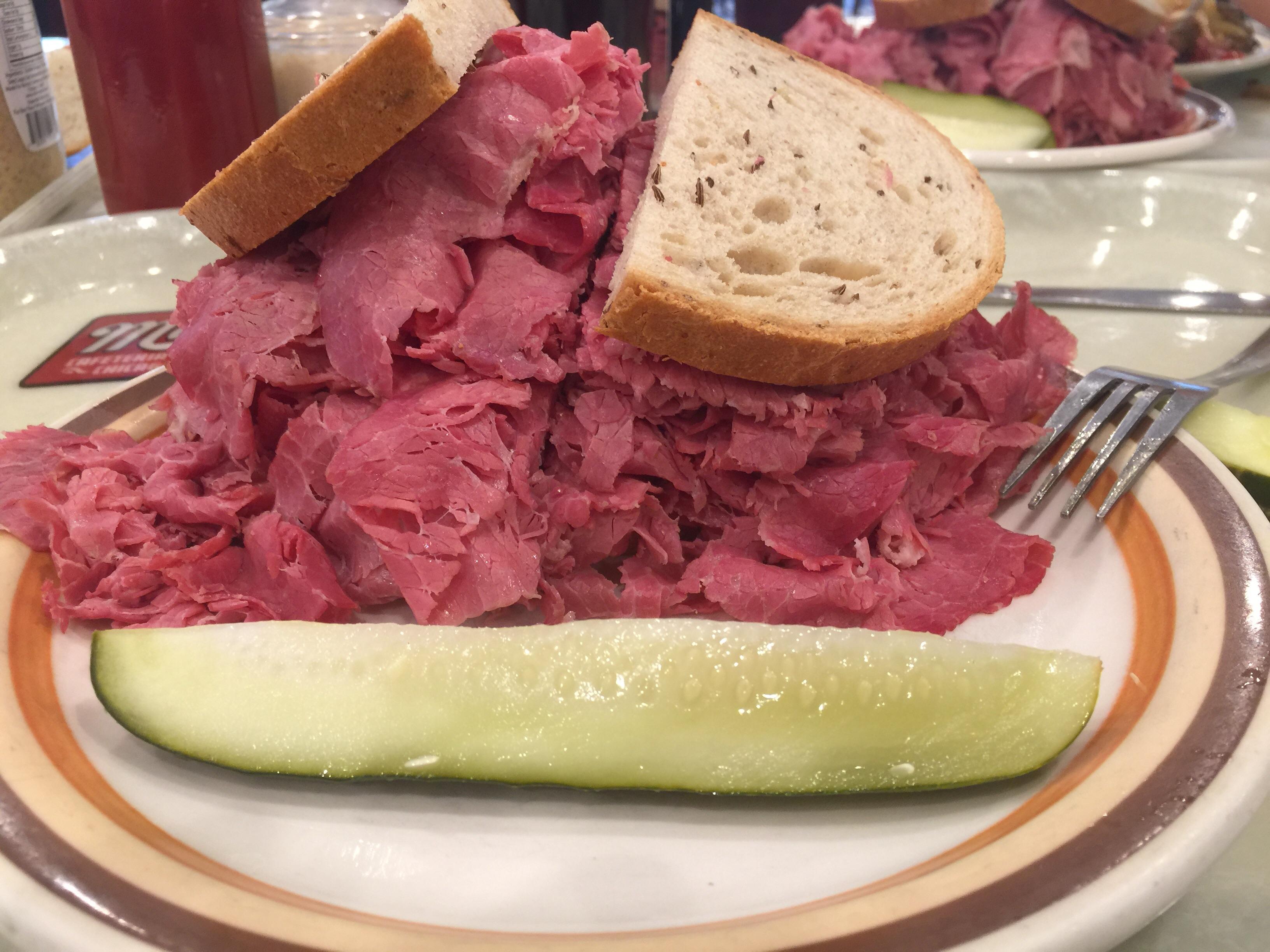 [I ATE] Corned beef sandwich on rye r/food