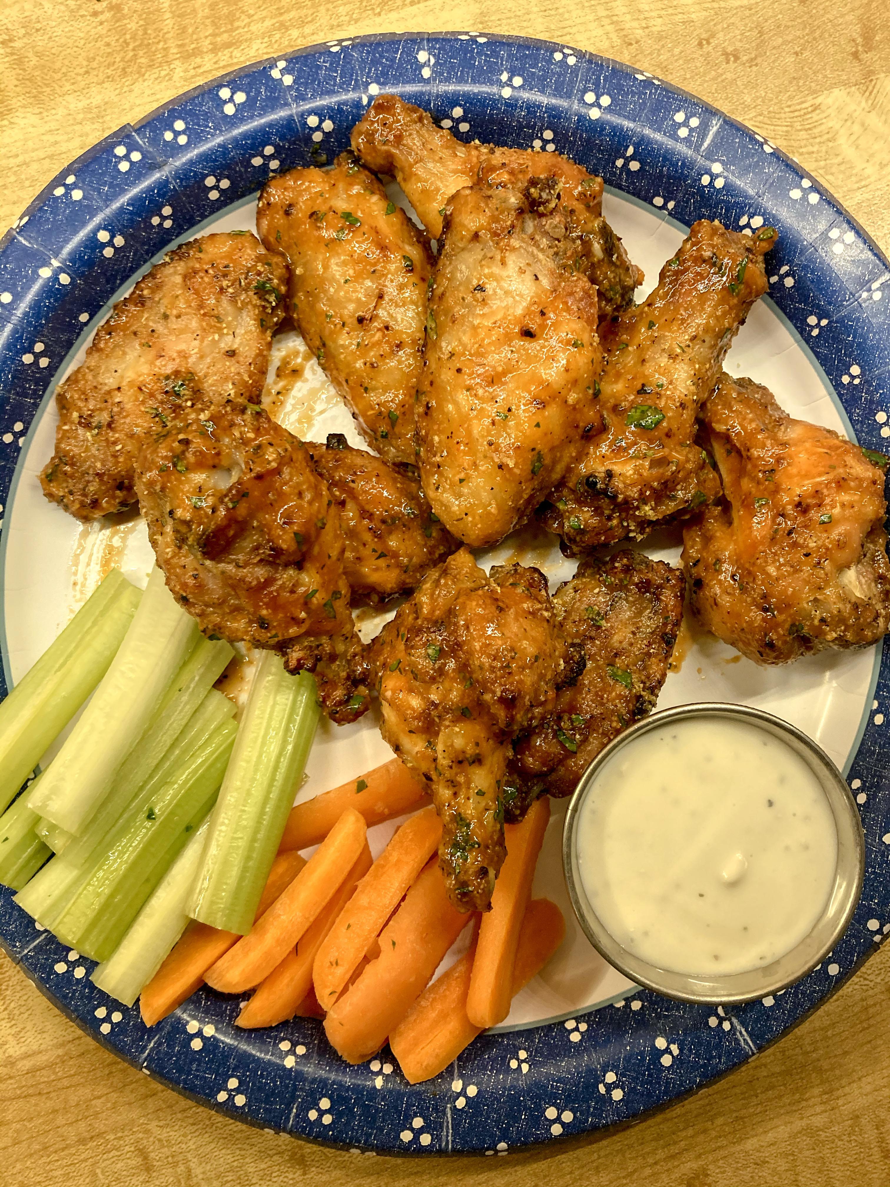 Oven Fried Lemon Pepper Hot Wings r/seriouseats