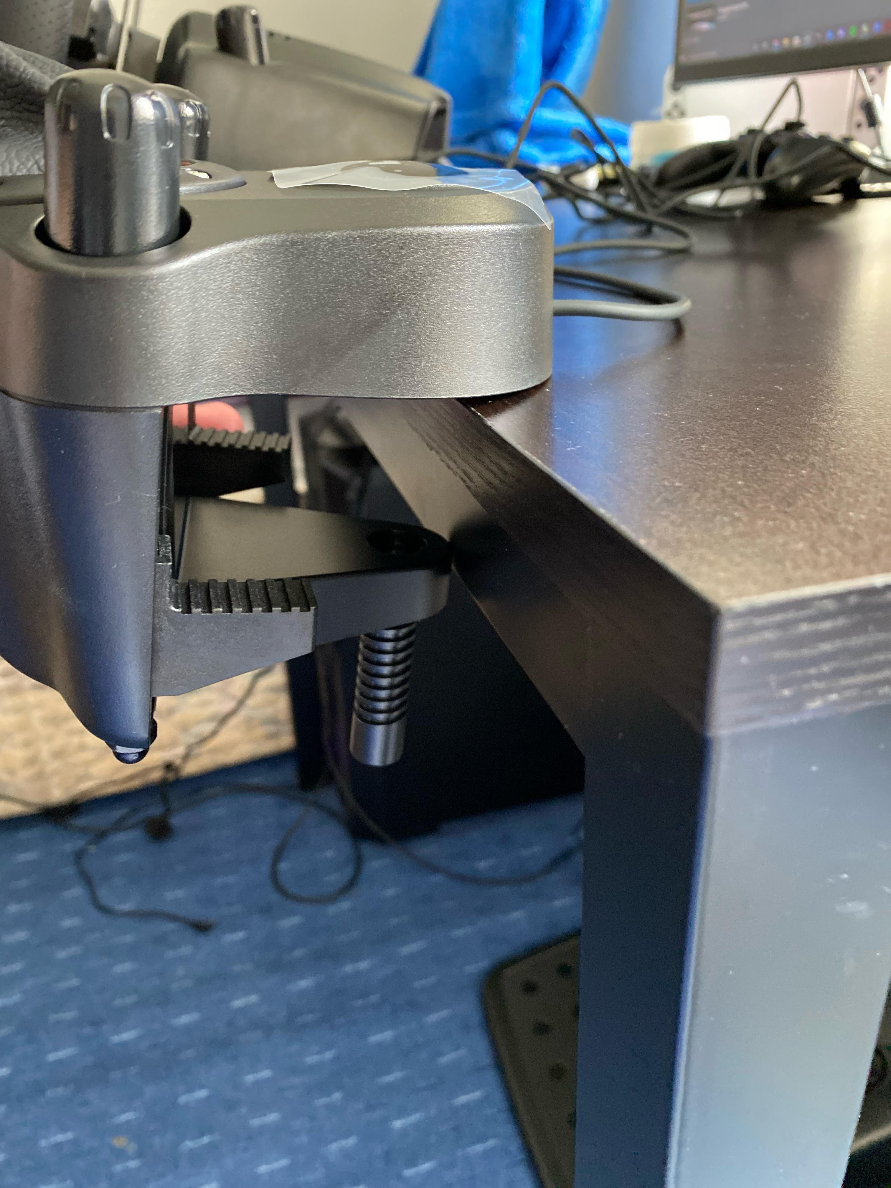 Desk too thick for shifter?? r/LogitechG