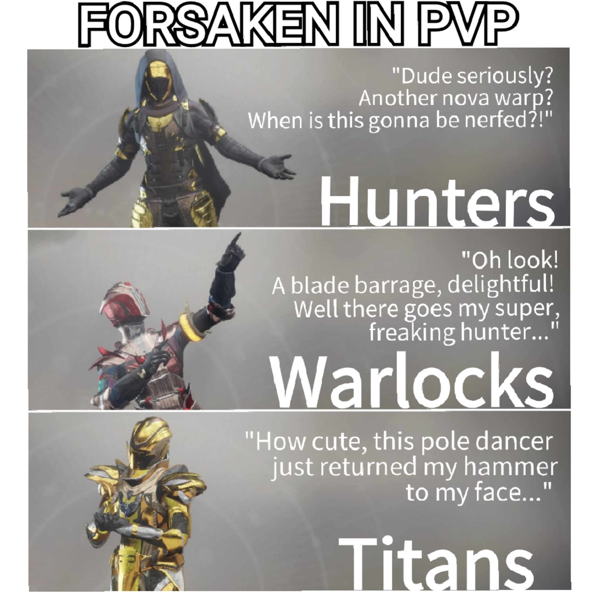 Pick your poison destiny2