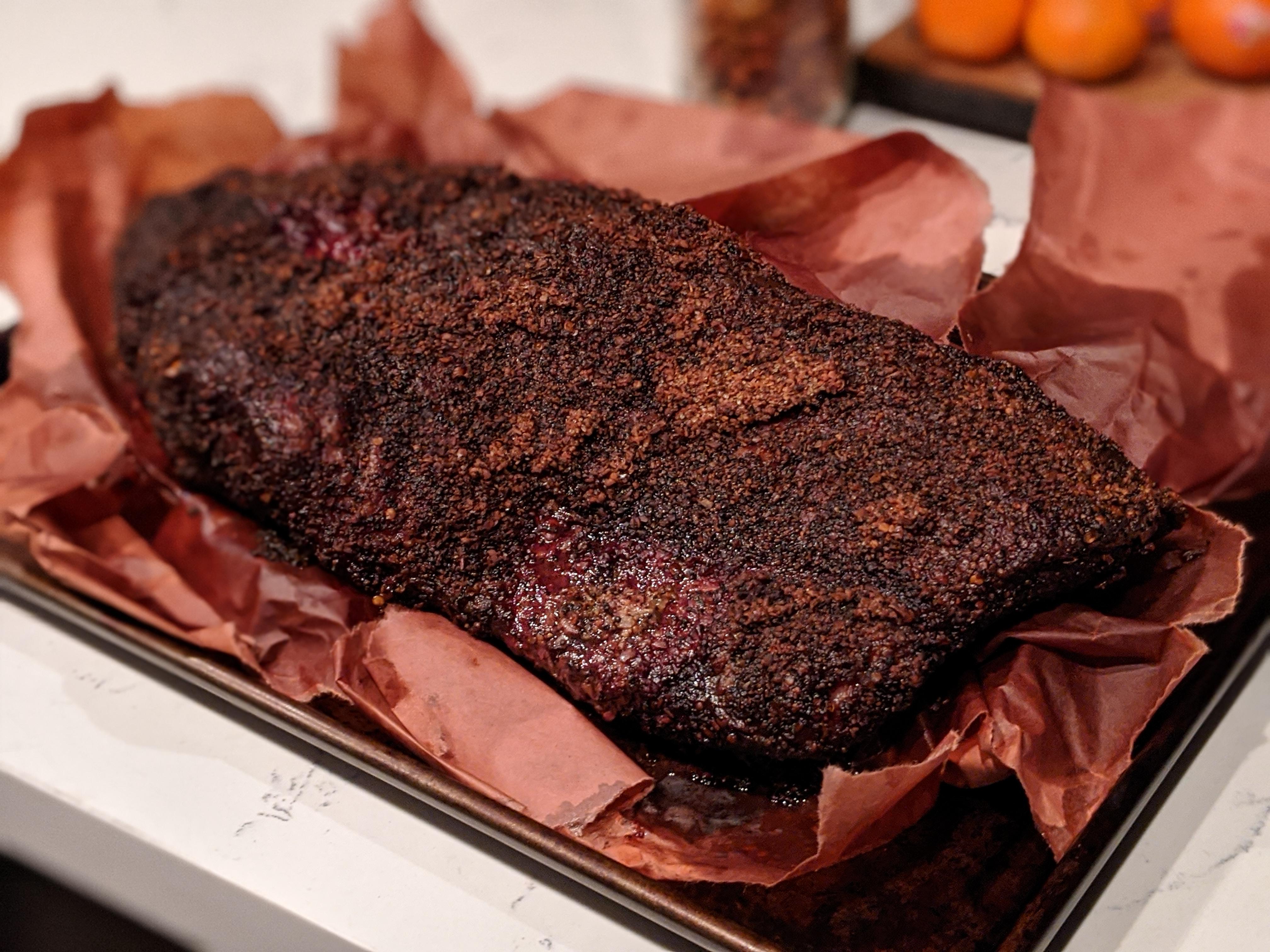 First brisket on the brand new Camp Chef DLX! r/smoking