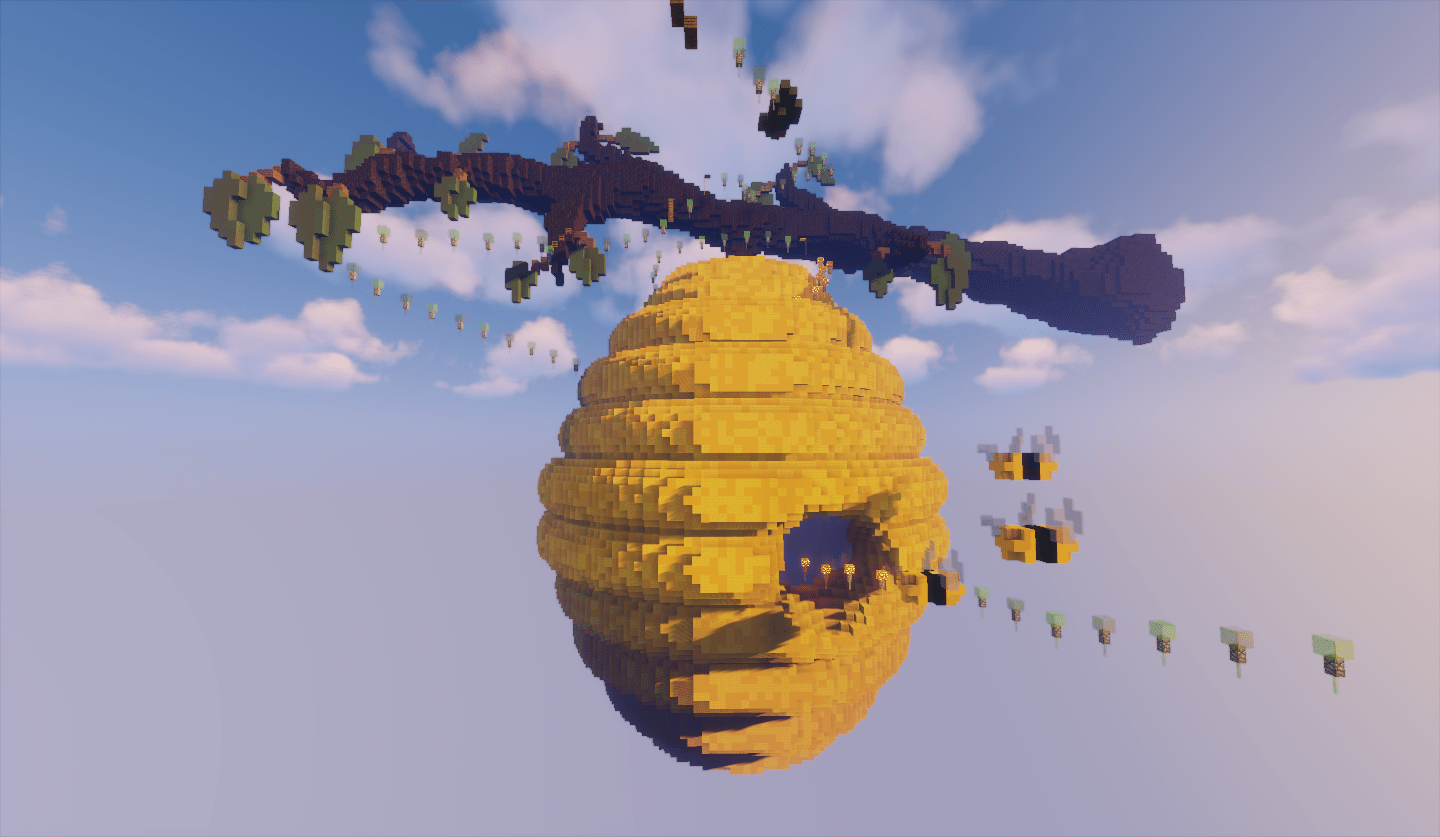 One of my recent projects... Built a set of 15 parkour courses, Beehive