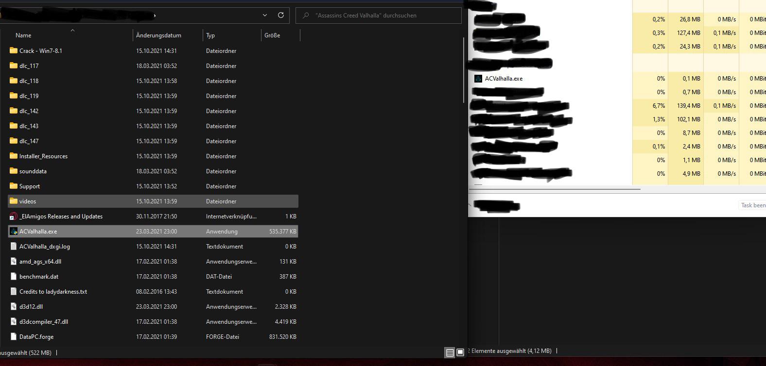 Assassins creed Valhalla from elamigos is not starting.I downloaded