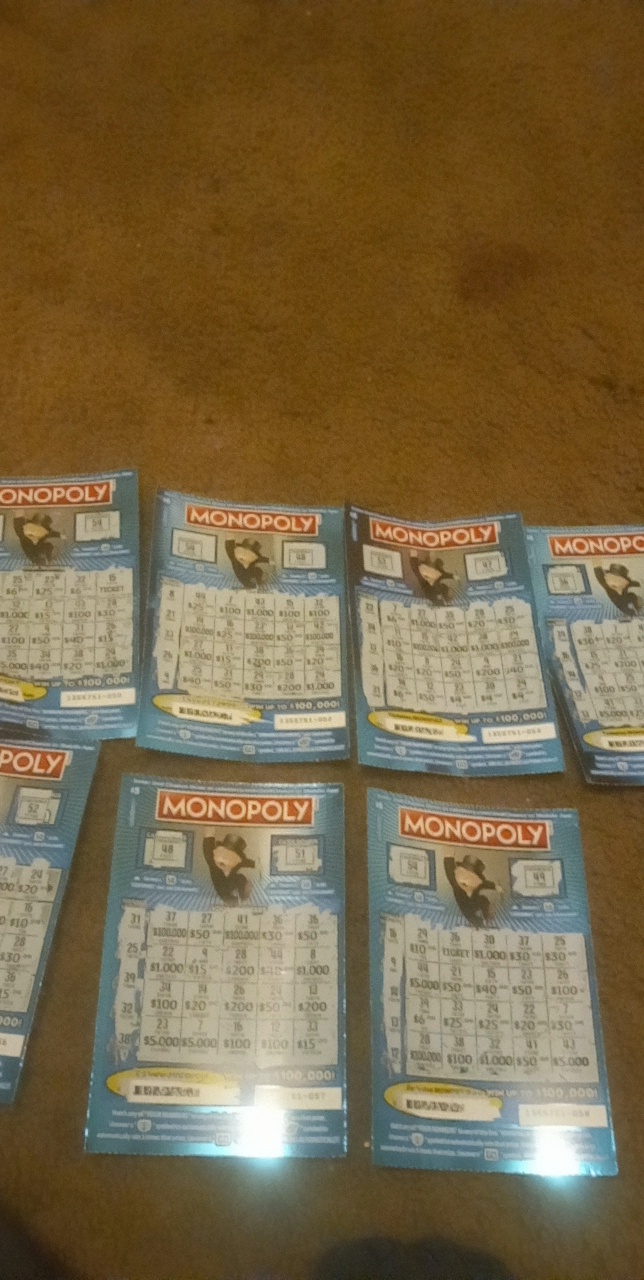 won on 051 5 , and 054 6 , These are rigged . Unlucky and poor now