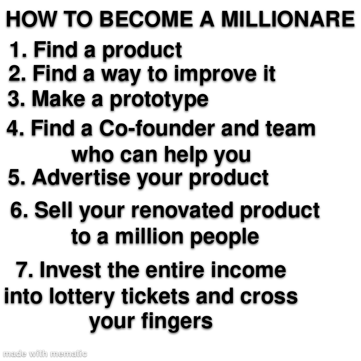 Easy money (step 4 step guide) r/memes