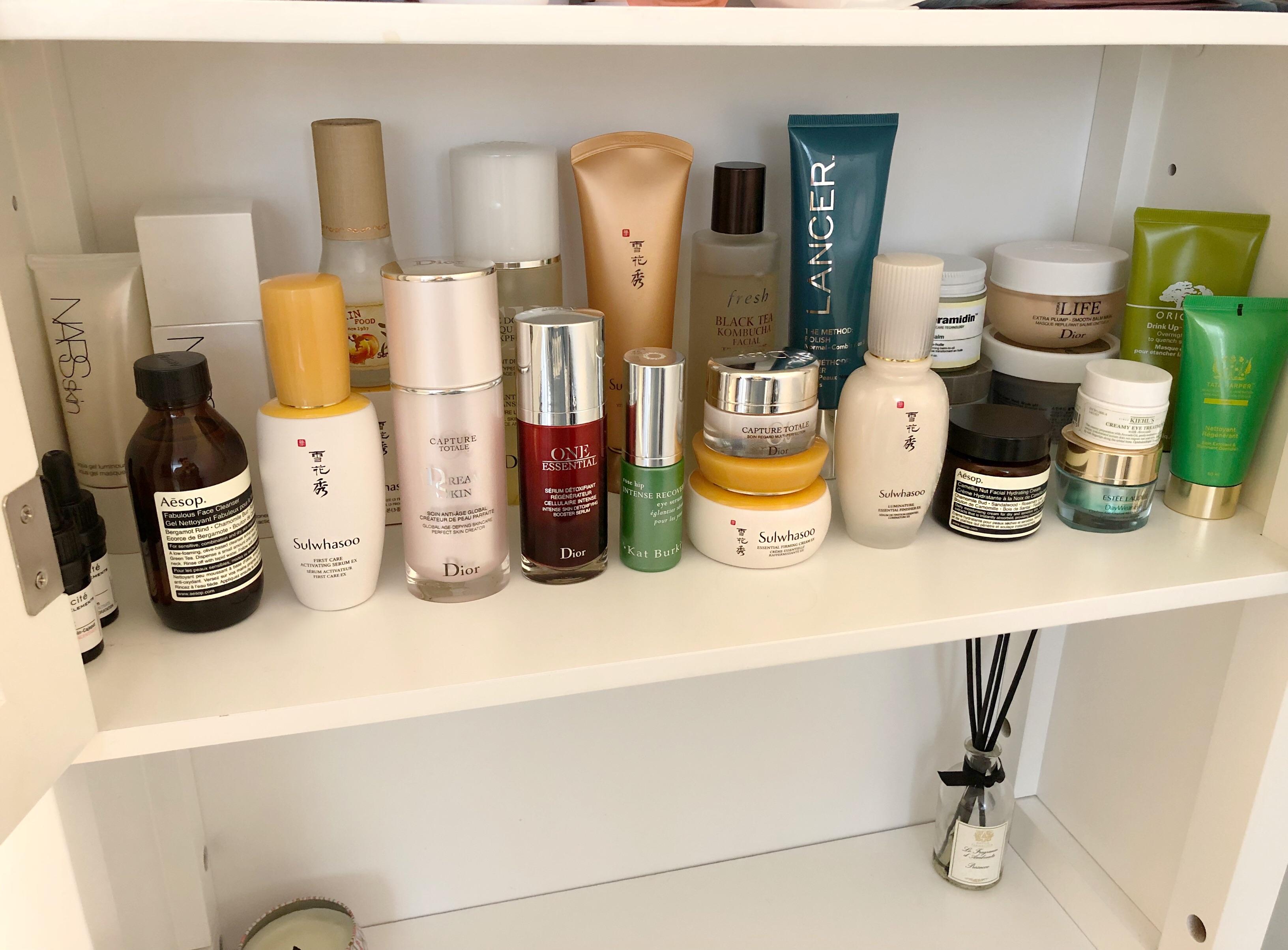 [Shelfie] Organized my skincare shelf! r/SkincareAddiction