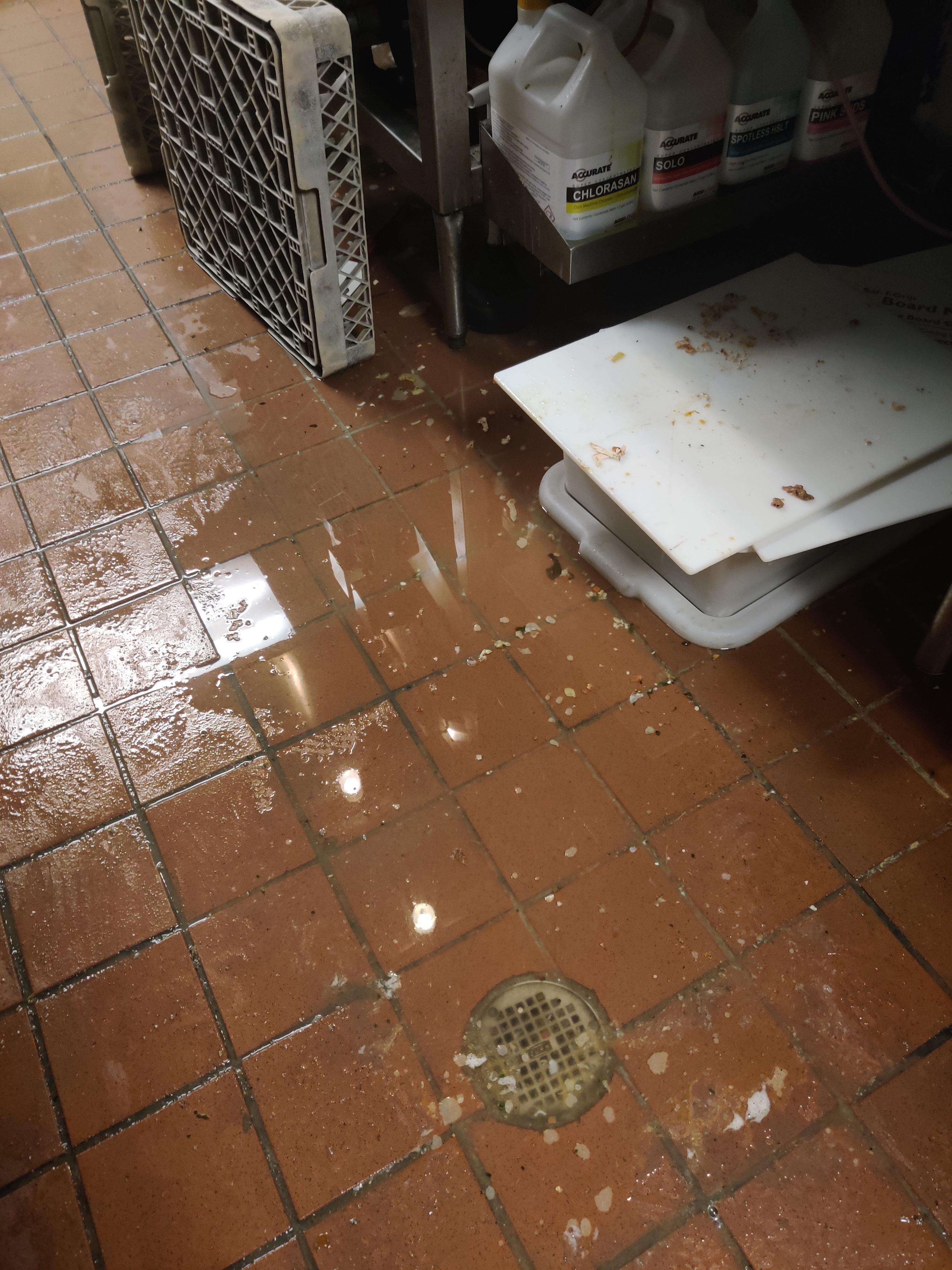This little floor drain carried the entire restaurant on it's back