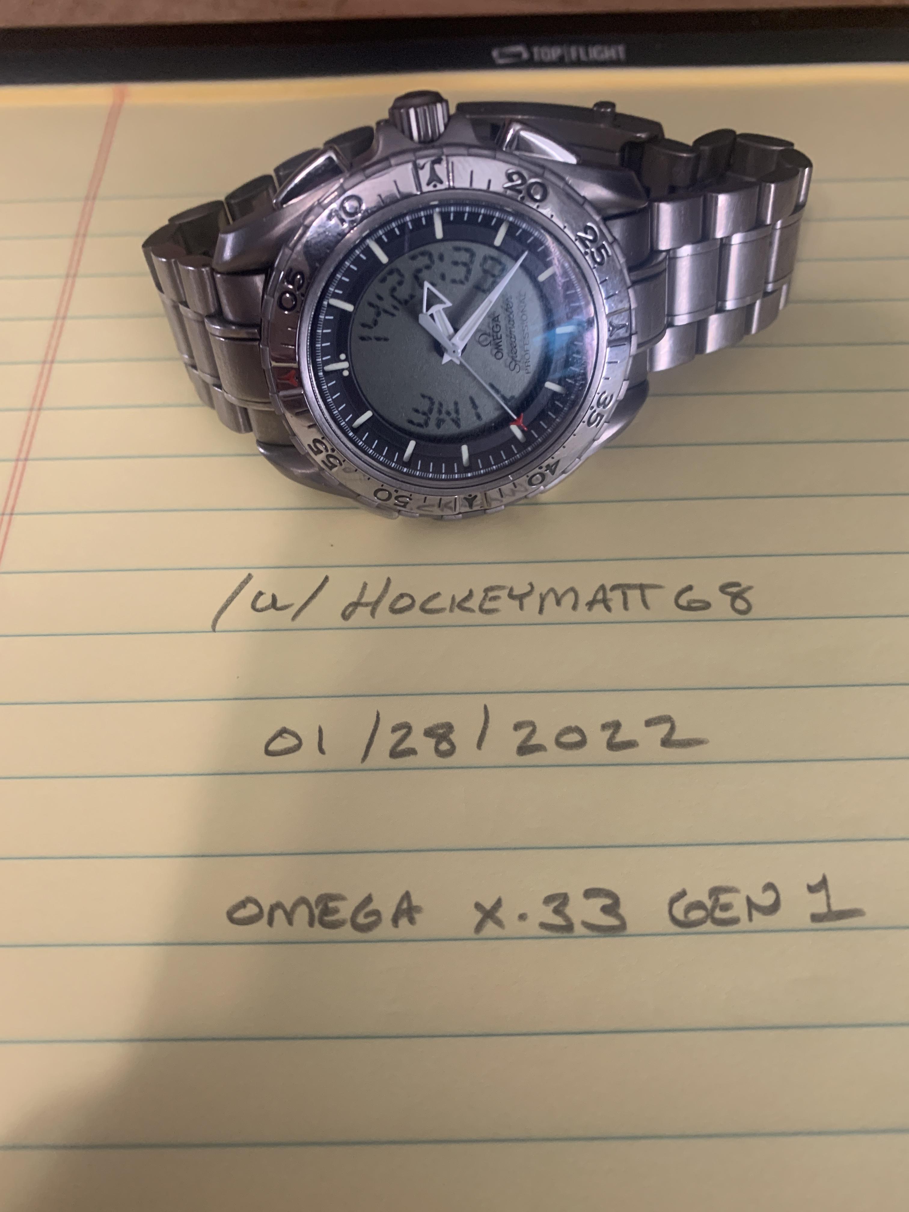 [WTS] Omega X33 Gen 1 r/Watchexchange