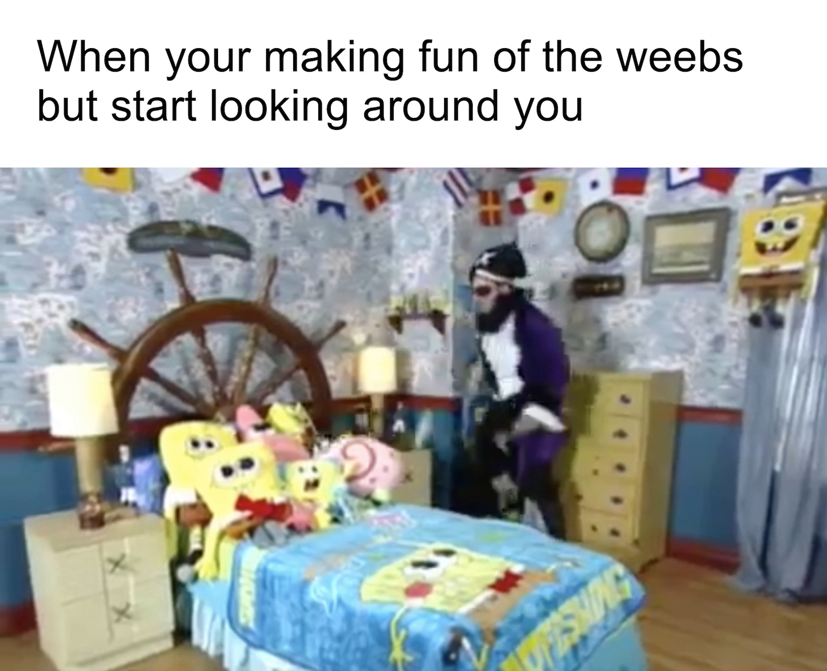 And yes I have a Spongebob Squarepants body pillow r/BikiniBottomTwitter