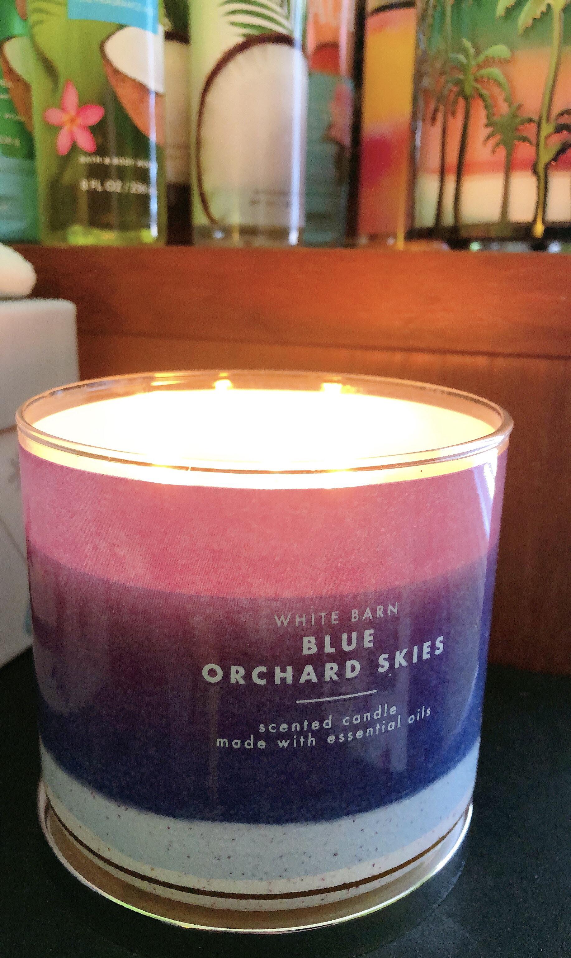 Blue Orchard Skies 🍎 🍏 is a clean crisp apple scent What is your
