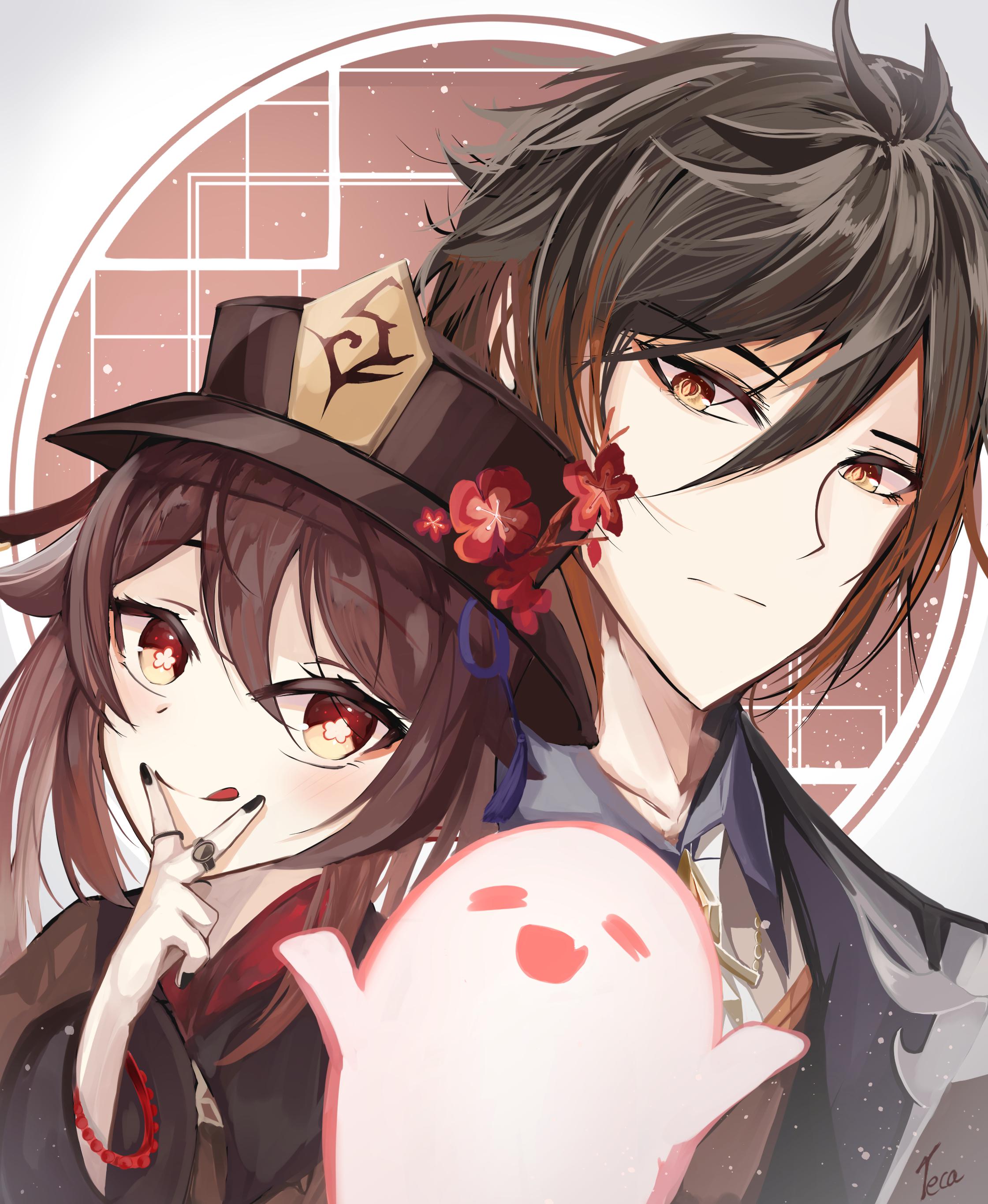 Zhongli and Hu tao r/Genshin_Impact