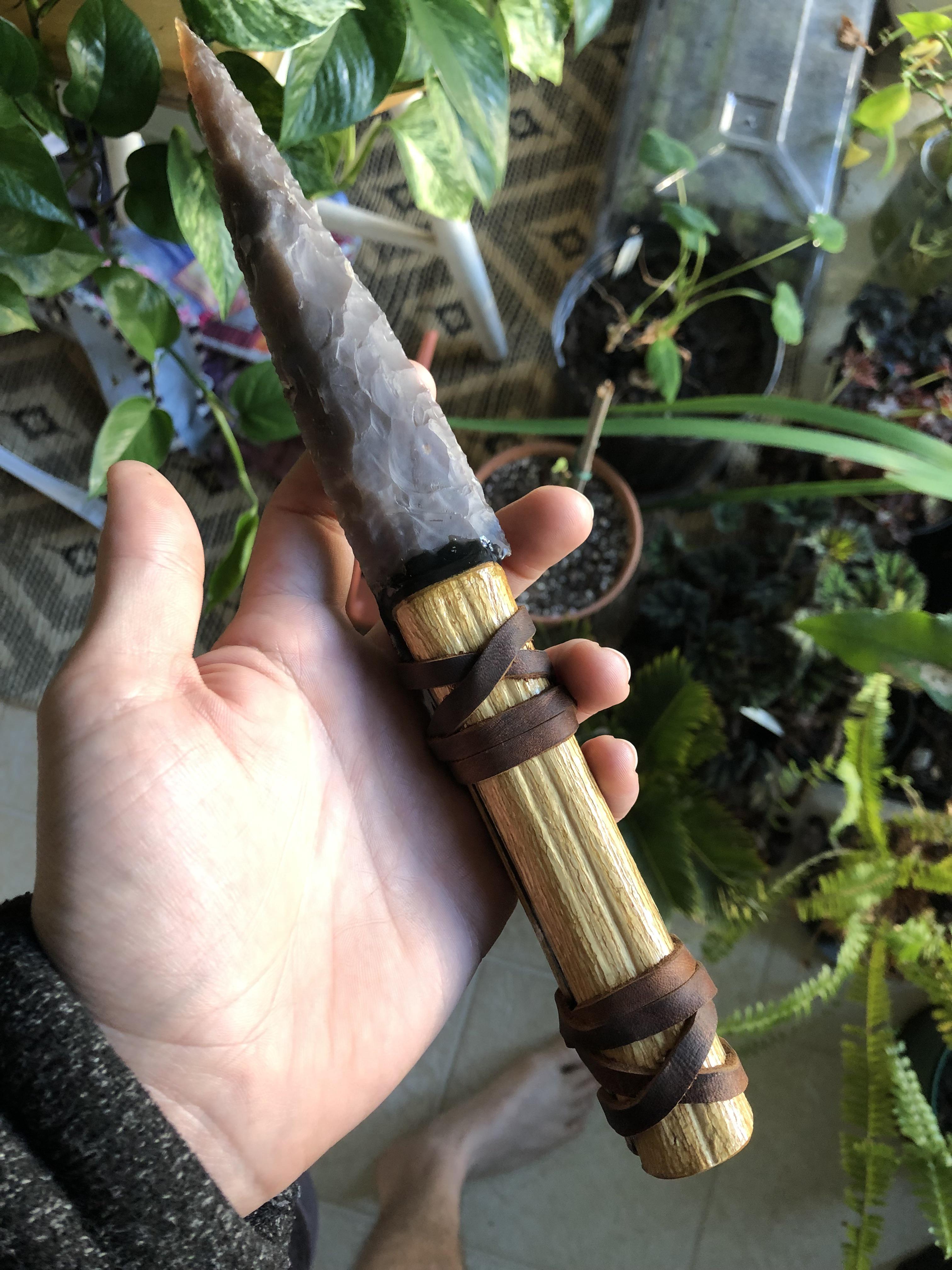 I made this refined knife and I’m giving it away to one lucky fan. r