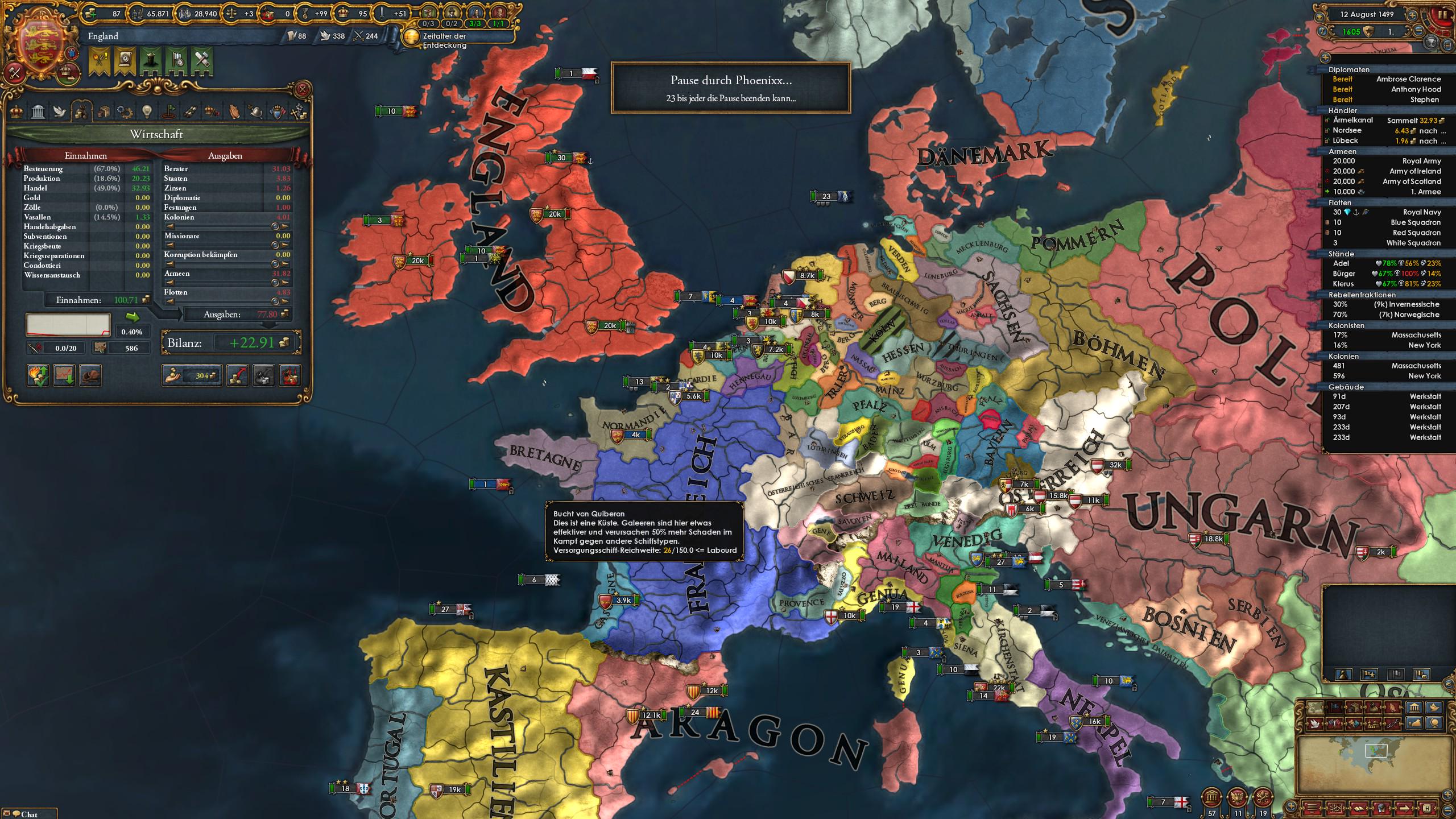 100 ducats as england before 1500 with only the isles r/eu4