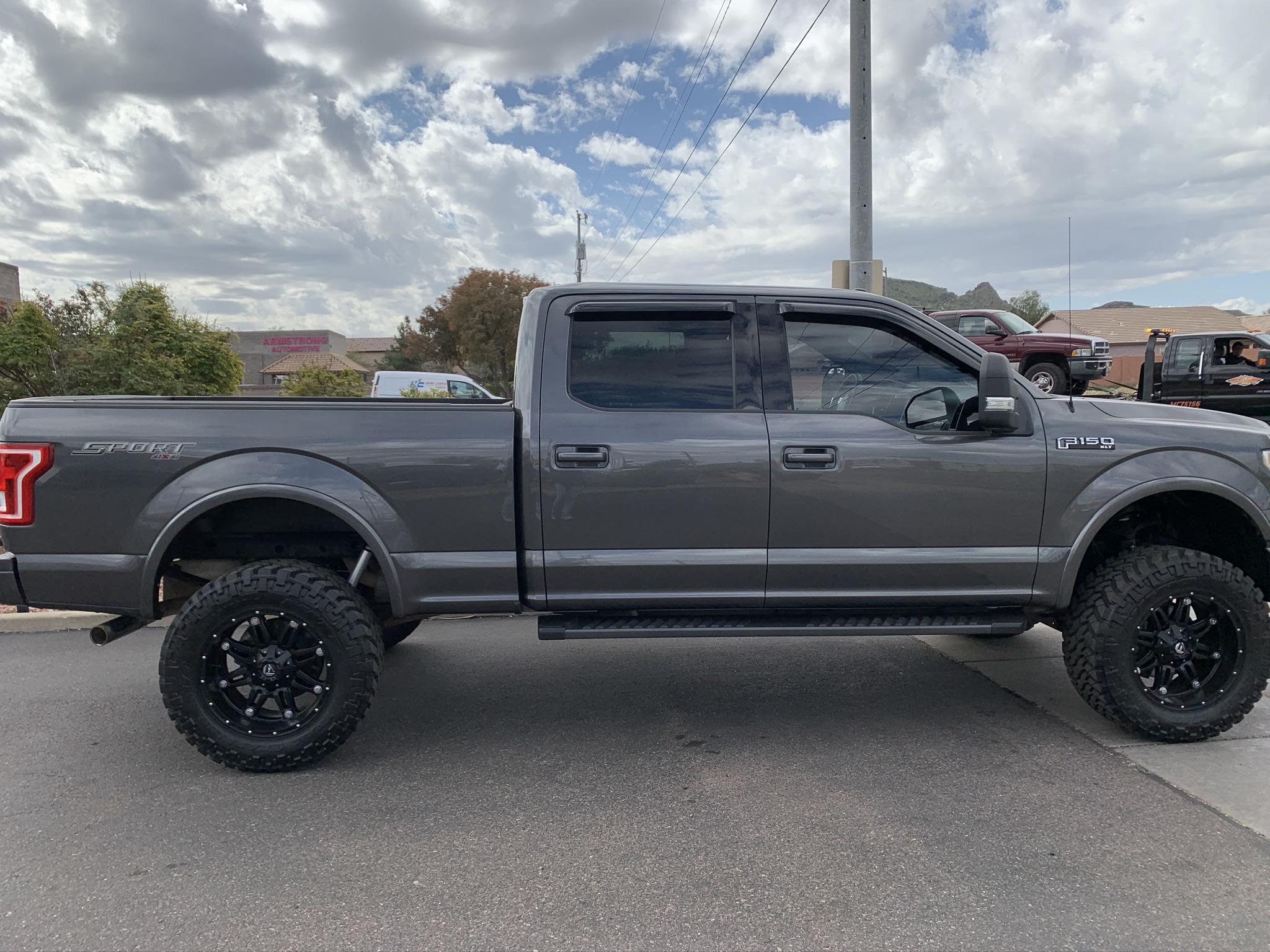 A big upgrade from my Ram 1500 - the lifted F150 : r/f150