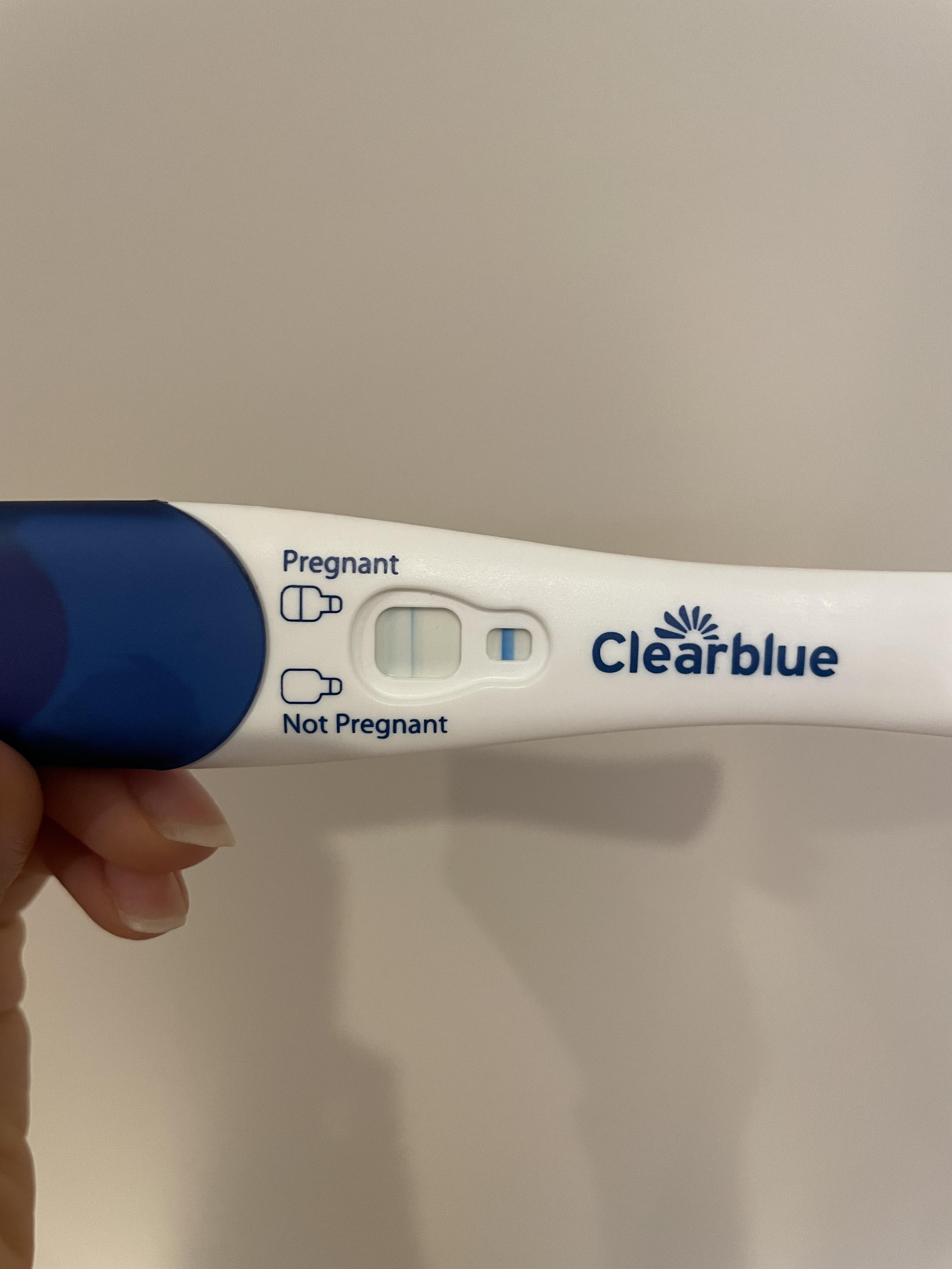 Am I pregnant? Three lines on pregnancy test “Clear blue “, “day 29