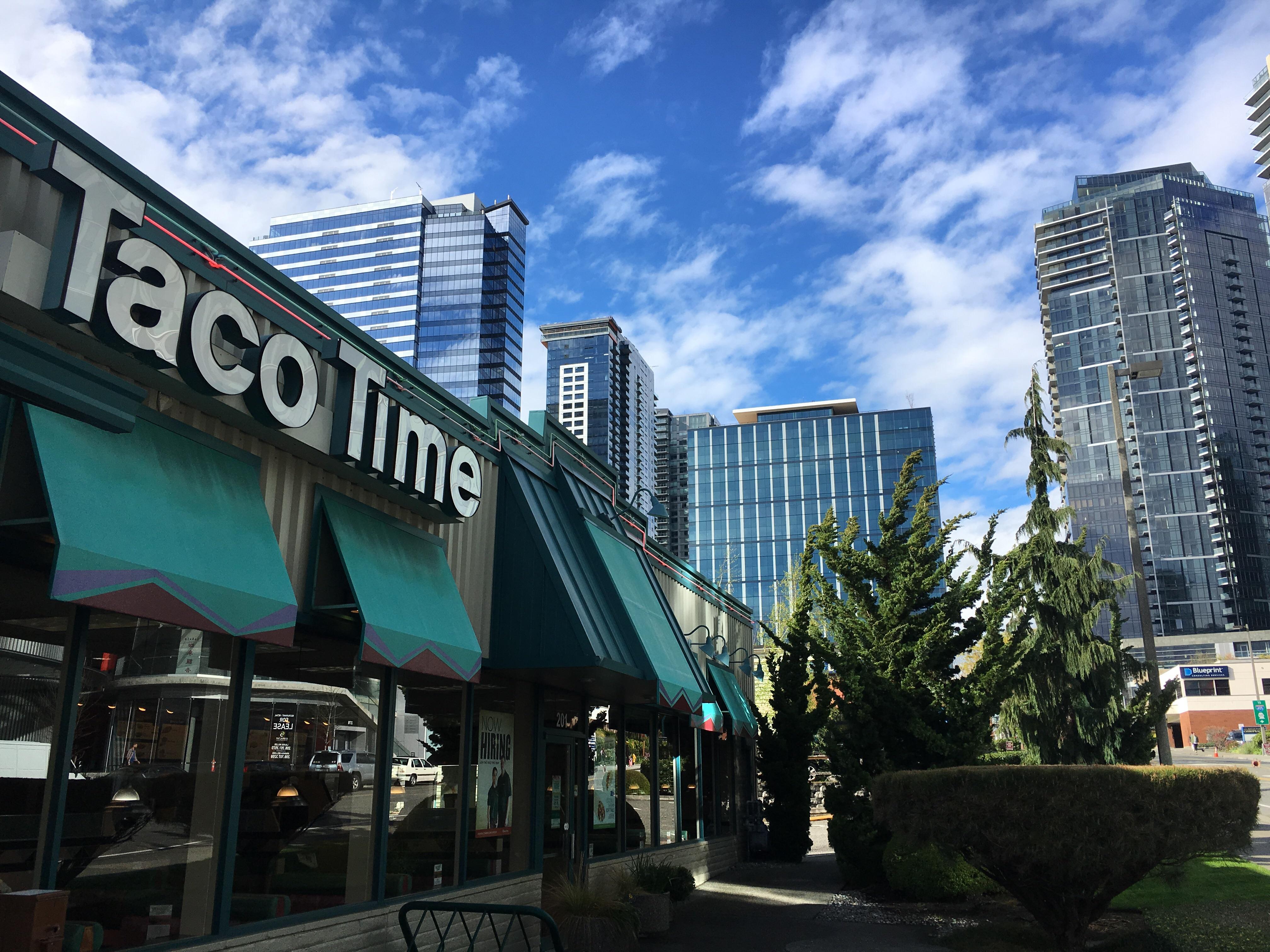 First Taco Time visit in DT Bellevue, thought this sub might appreciate