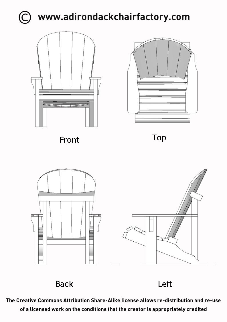 Fine Woodworking Adirondack Chair Plans 2&times;4 Adirondack Chair Plan woodworking